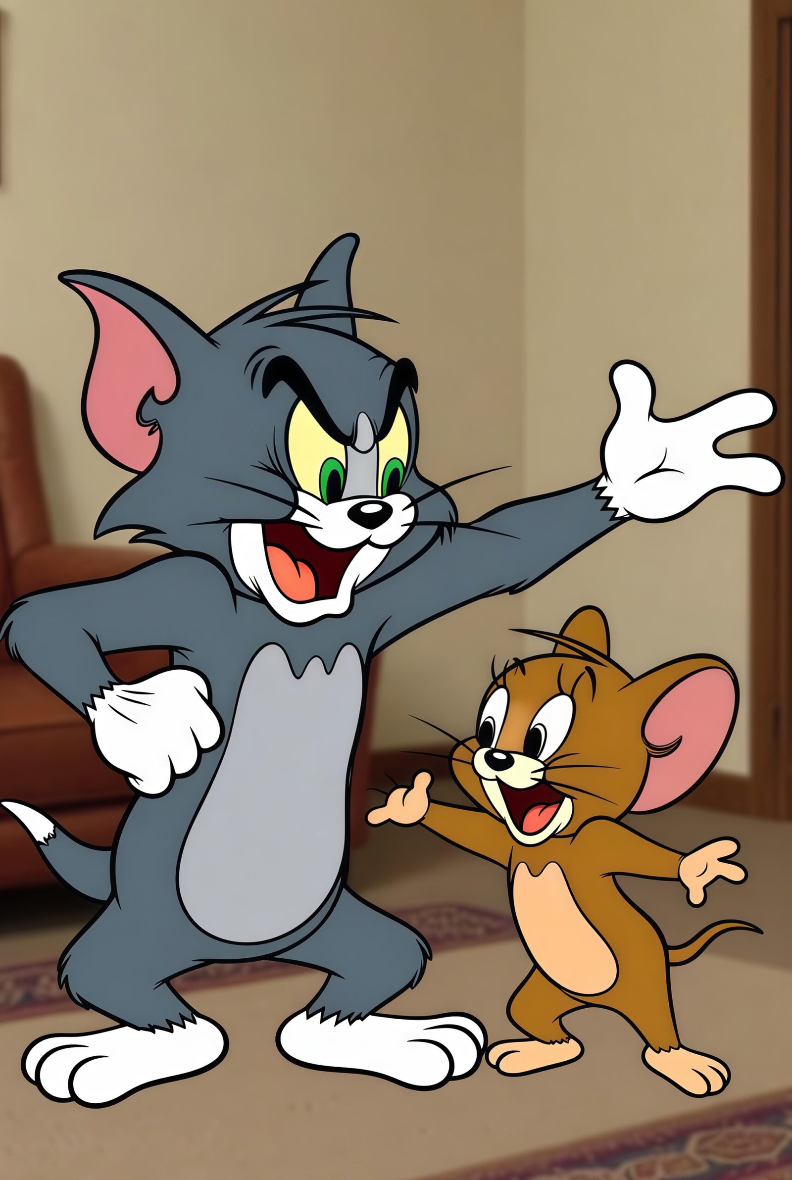 Tom and Jerry Wallpaper HD for Mobile Phone – Cute Cartoon Backgrounds Free Download
