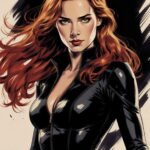 Black Widow Wallpaper HD for Mobile Phone (4K MCU Natasha Romanoff Backgrounds)