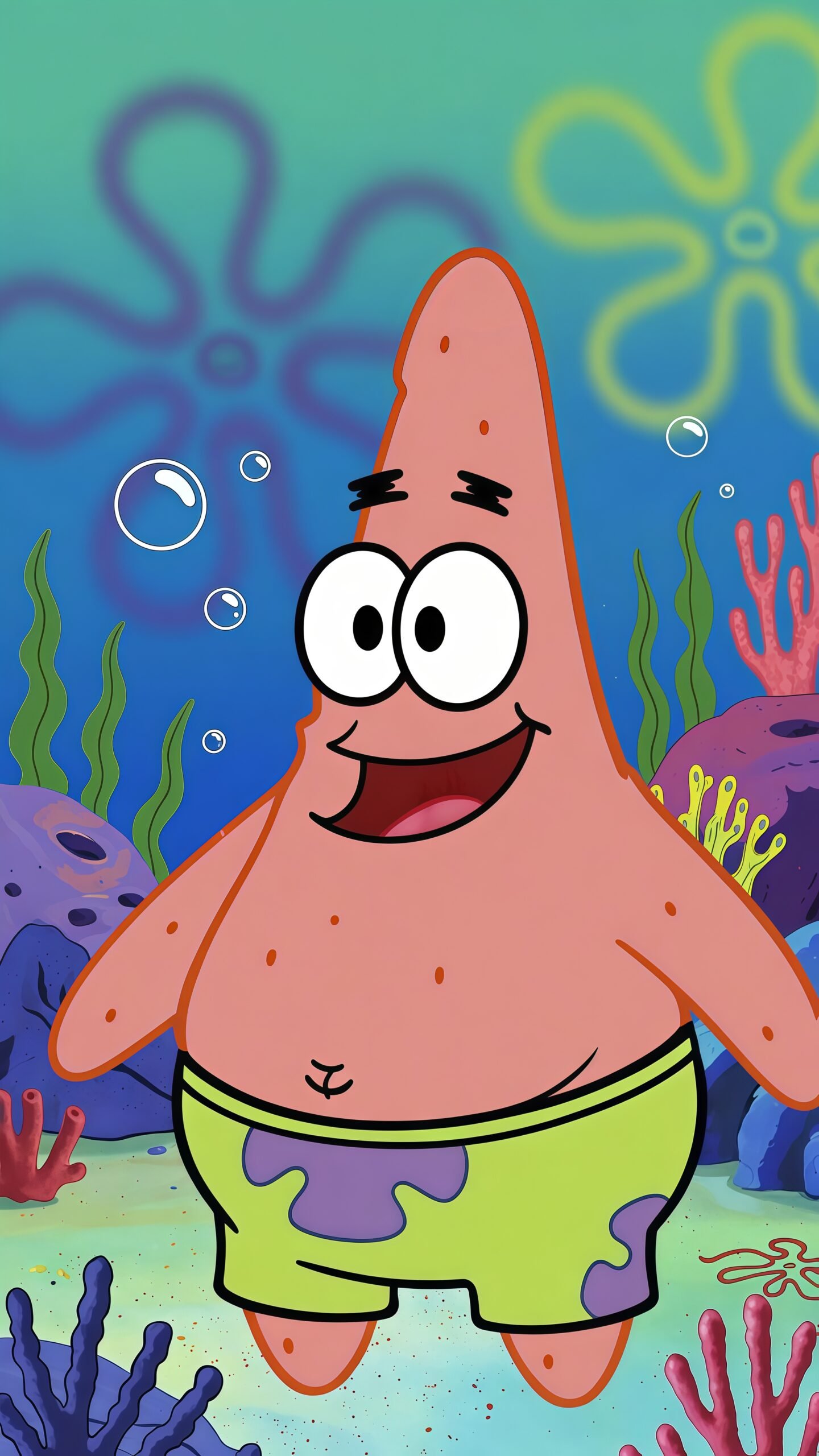 Patrick Star Cartoon Wallpaper HD for Mobile Phone – Cute & Funny Backgrounds