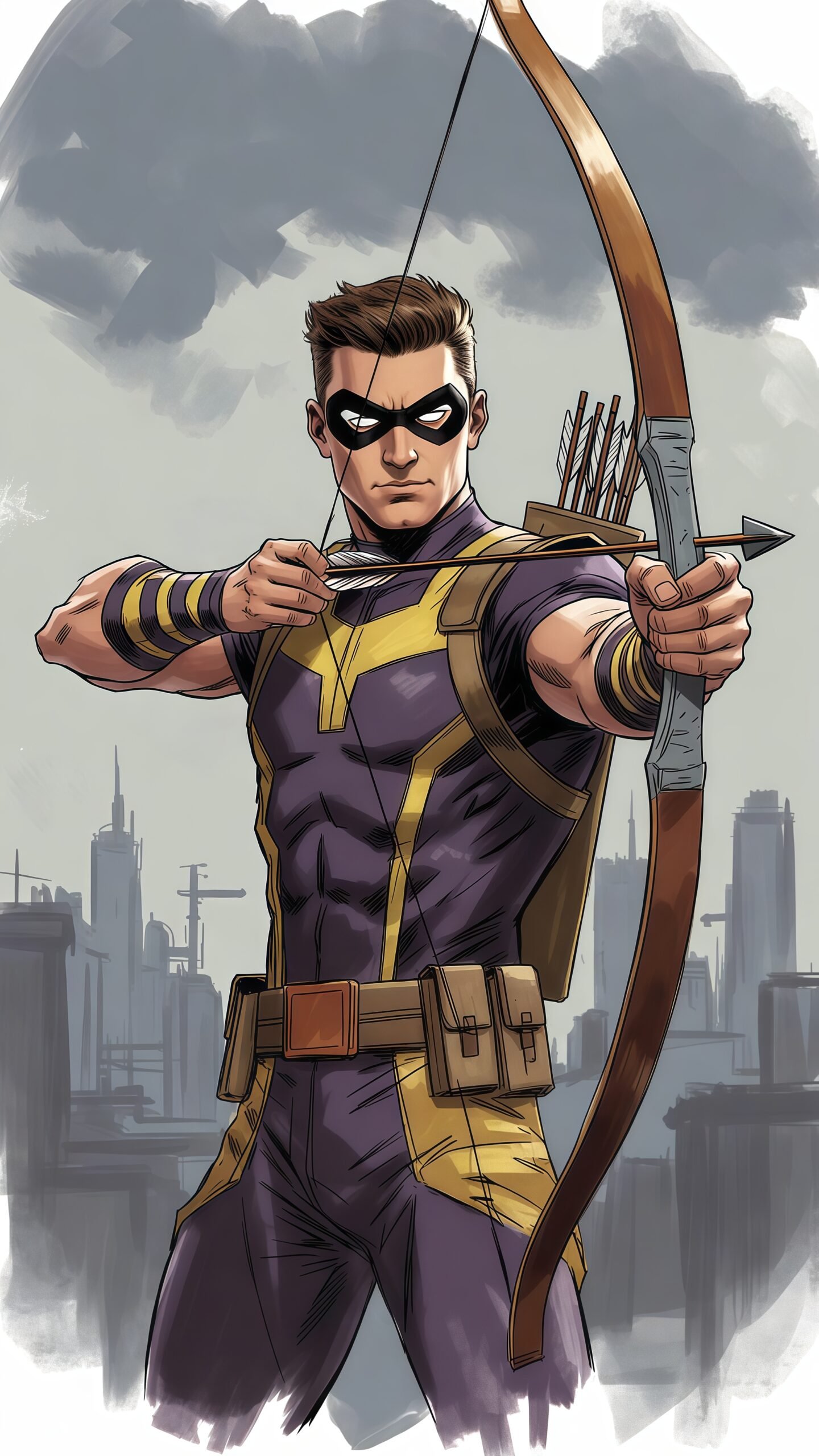 Hawkeye Marvel Avenger Wallpaper HD for Mobile Phone – Free Clint Barton Backgrounds