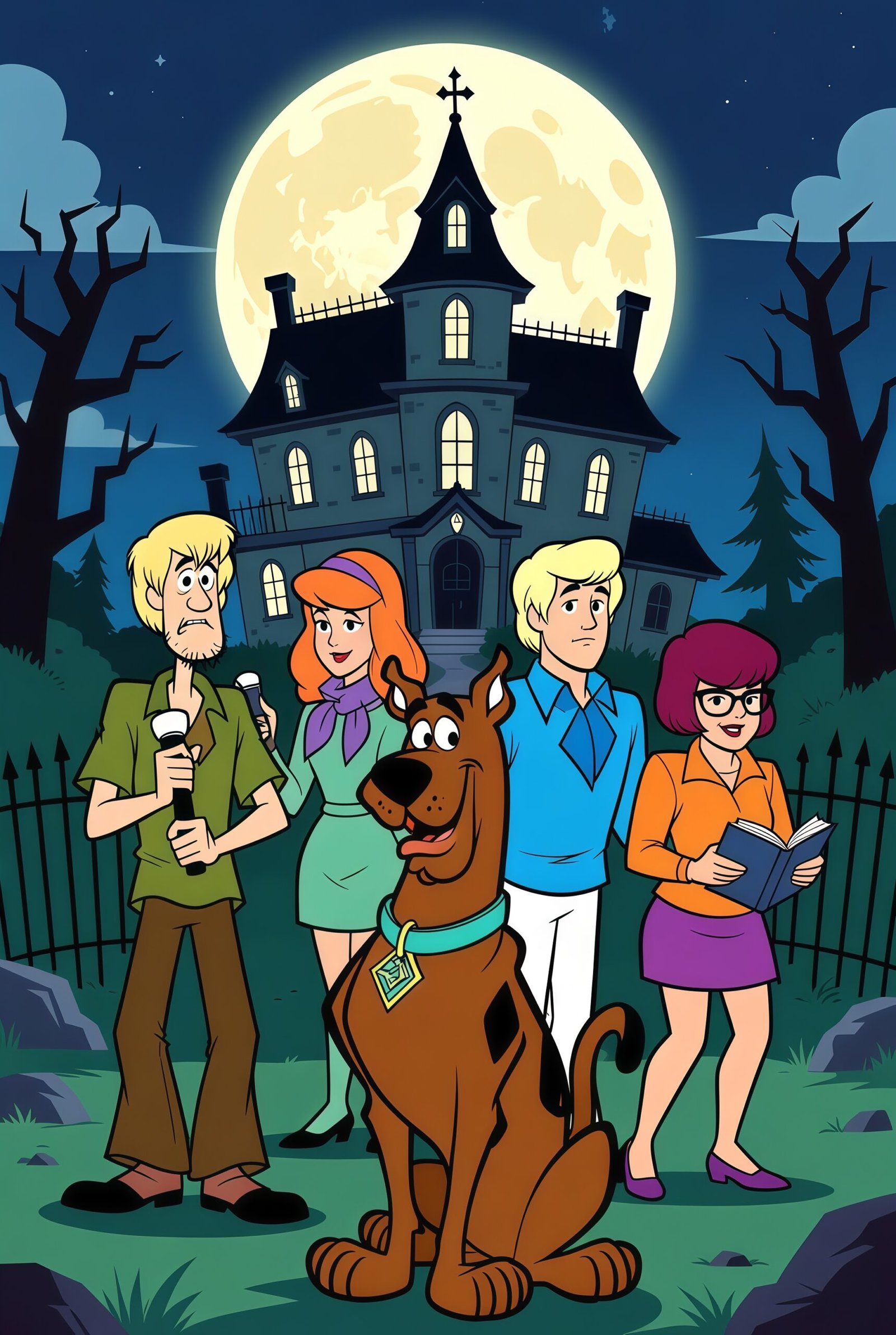 Scooby-Doo Cartoon Wallpaper 4K for Mobile Phone – Cute & Funny HD Backgrounds