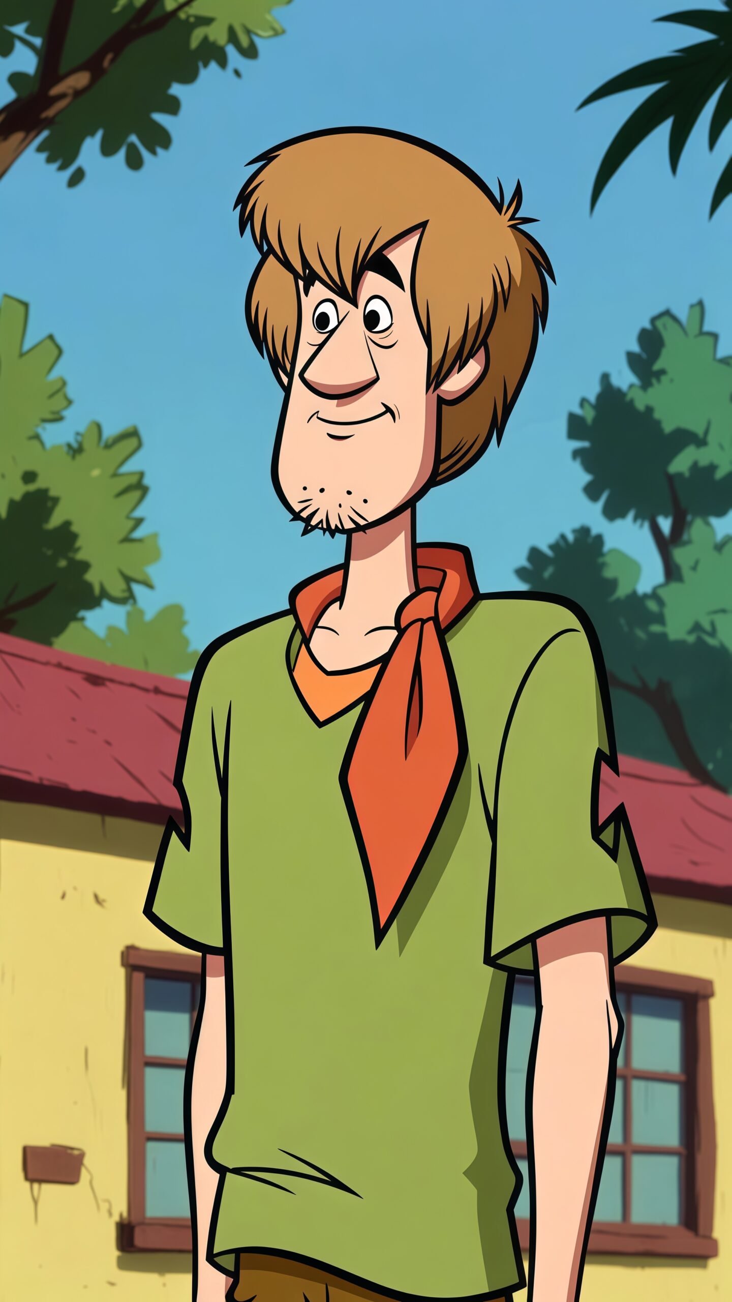 Shaggy Rogers 4K Wallpaper HD for Mobile Phone – Best Scooby-Doo Backgrounds