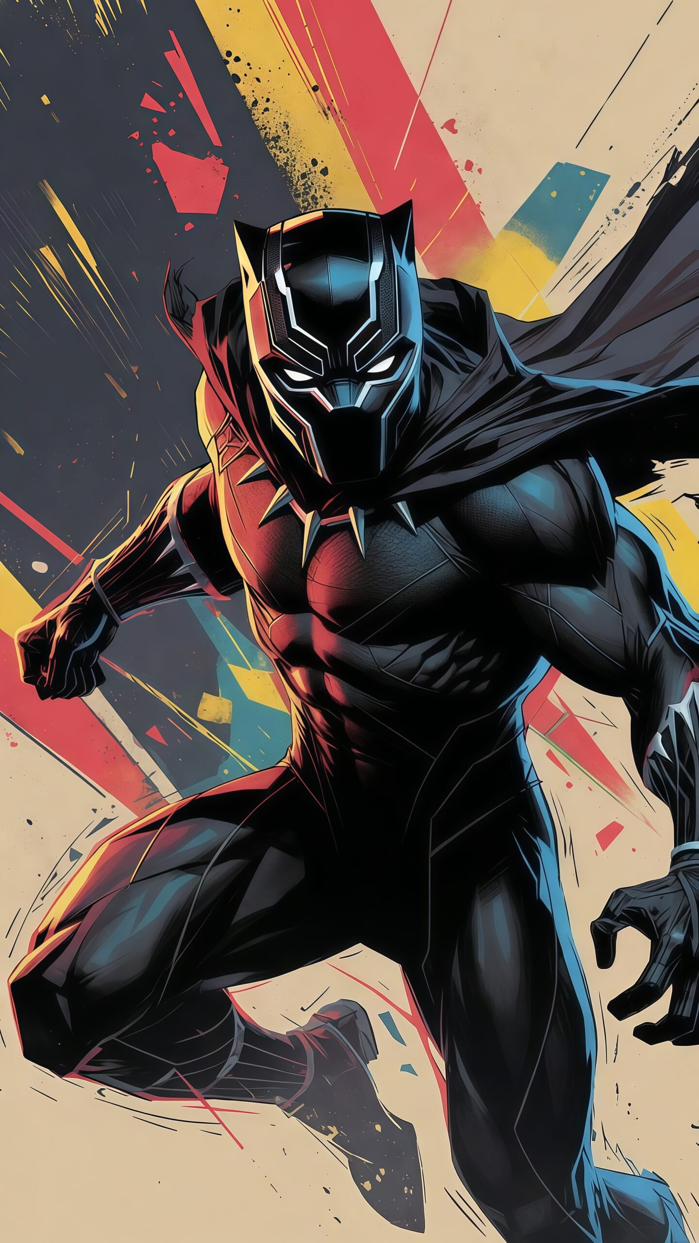 Black Panther 4K Wallpaper for Mobile – Marvel Avengers HD Backgrounds