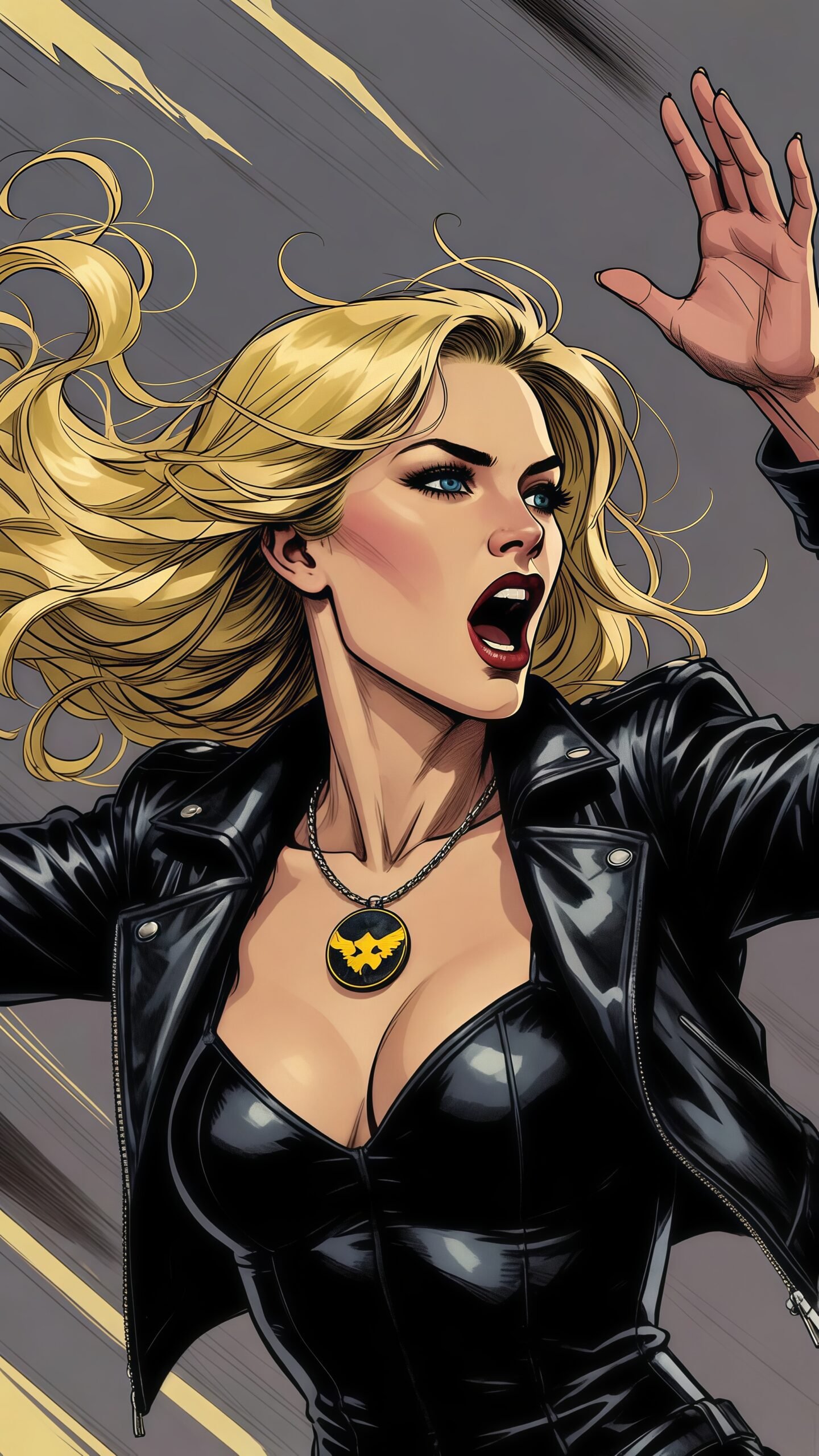 Black Canary 4K Wallpaper for Mobile – Stunning DC Superhero HD Backgrounds