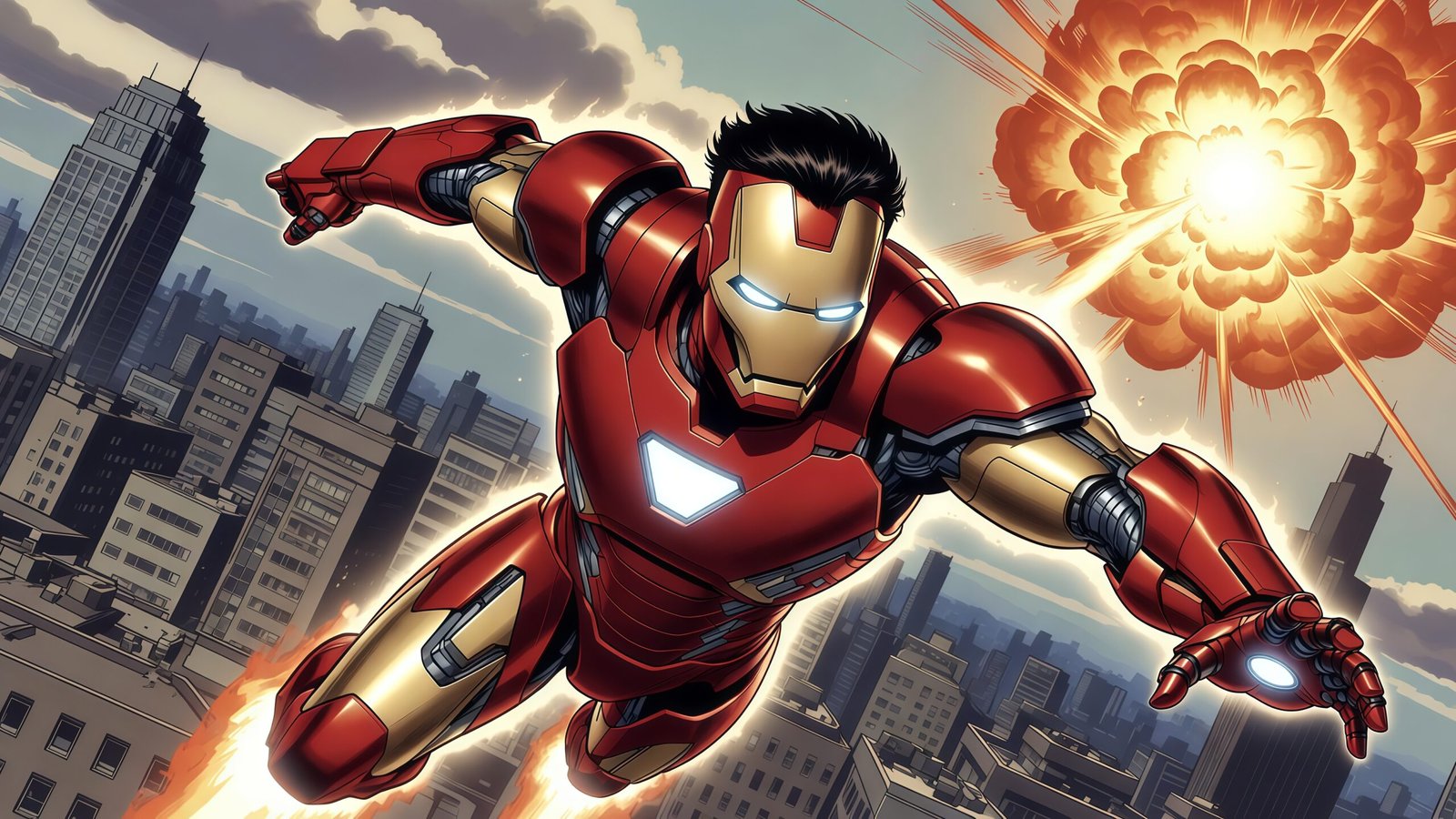 Iron Man Wallpaper HD For Desktop PC – Download 4K Marvel Iron Man Backgrounds