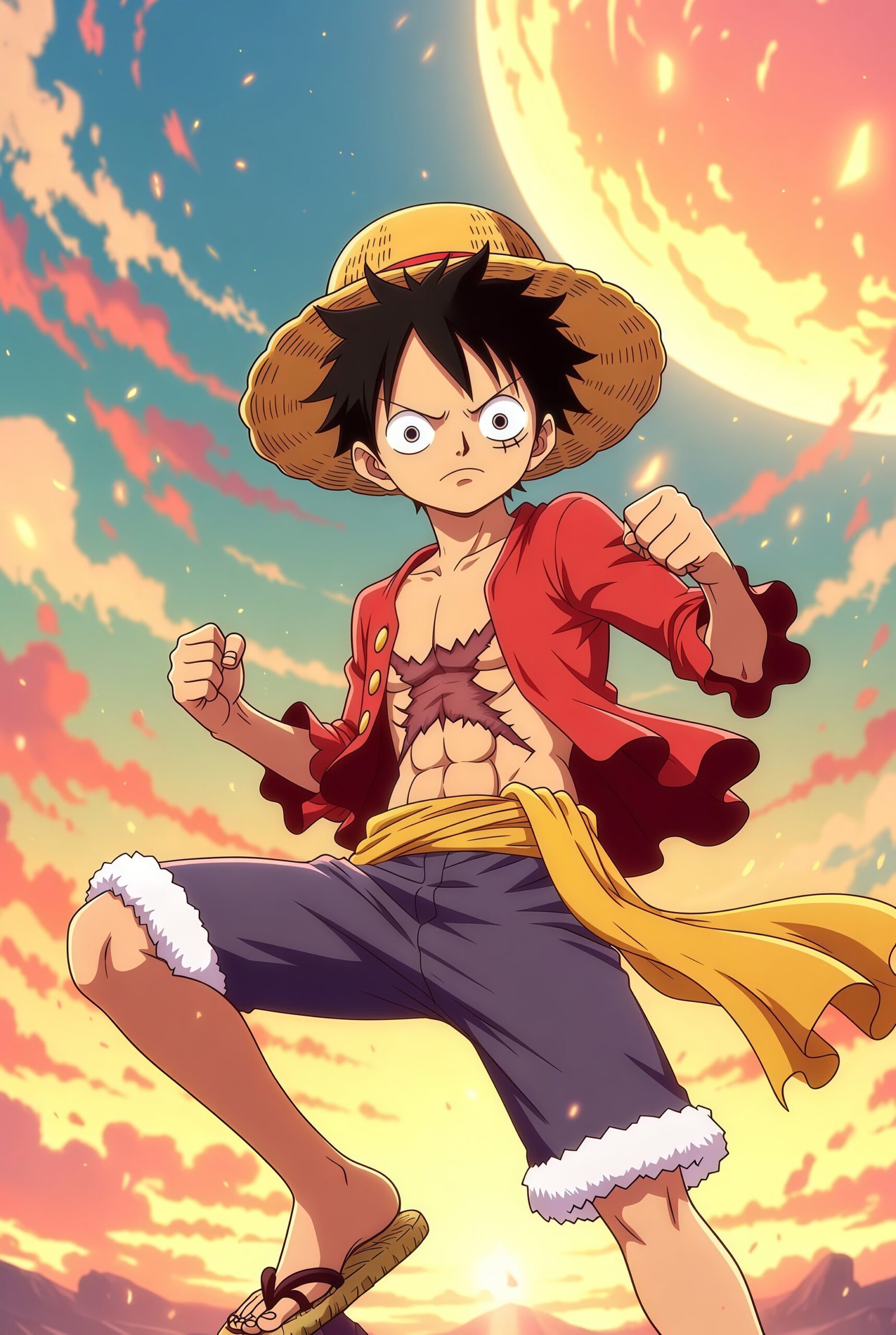 Free Luffy Wallpaper HD Download – One Piece Anime Mobile Backgrounds