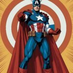 Captain America Comic Wallpaper 4K for Mobile – Classic HD Home & Lock Screen