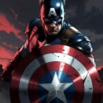 Free Captain America 4K Wallpaper for Phone – Classic Marvel Comic Style HD