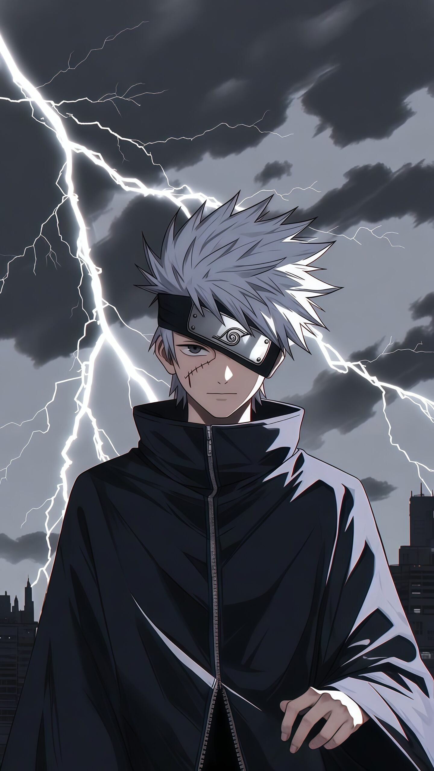 Kakashi Hatake Sharingan 4K Wallpaper – Anime HD Mobile Backgrounds