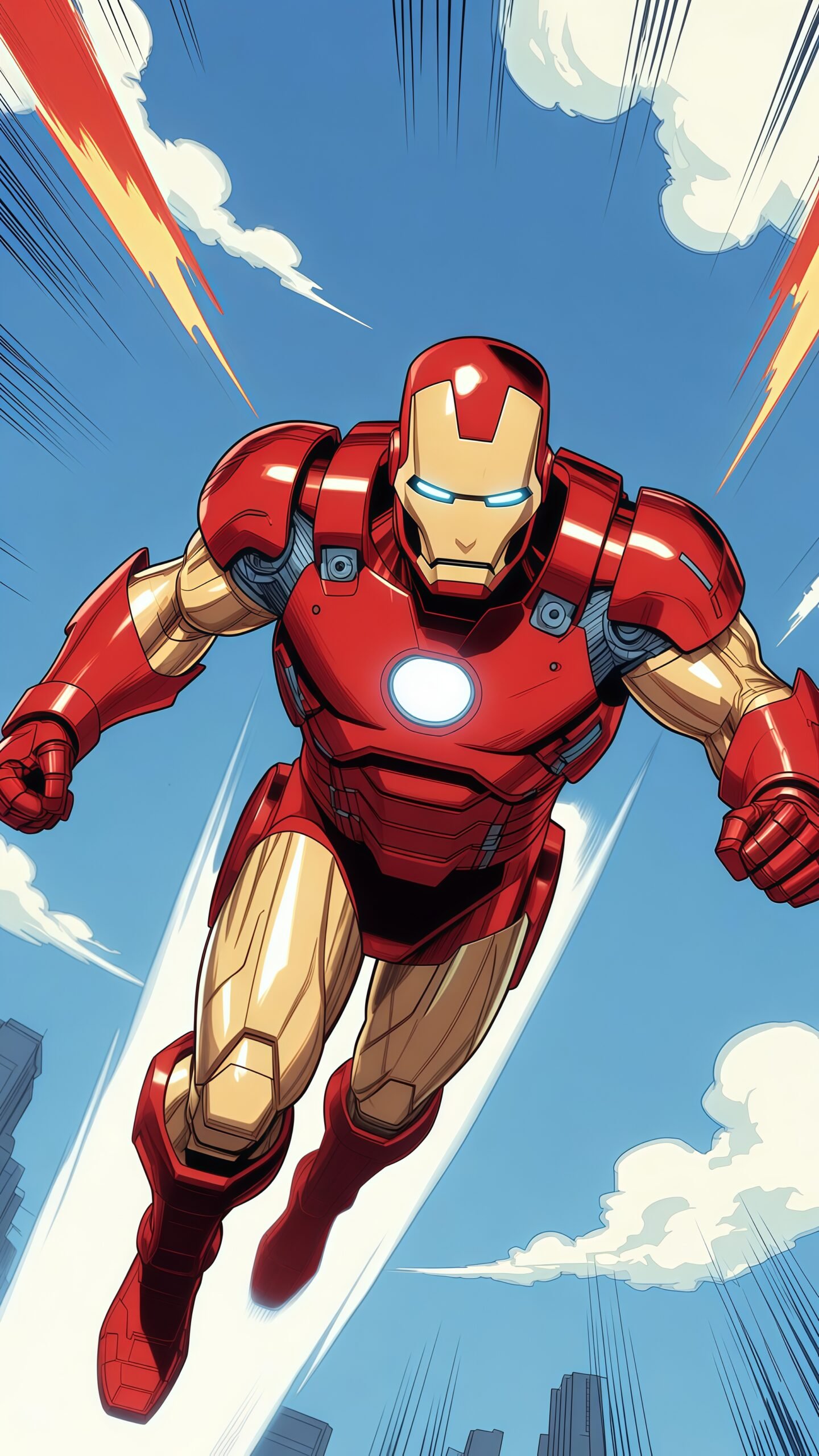 Iron Man Suit HD Wallpaper for Mobile – Avengers Superhero Art
