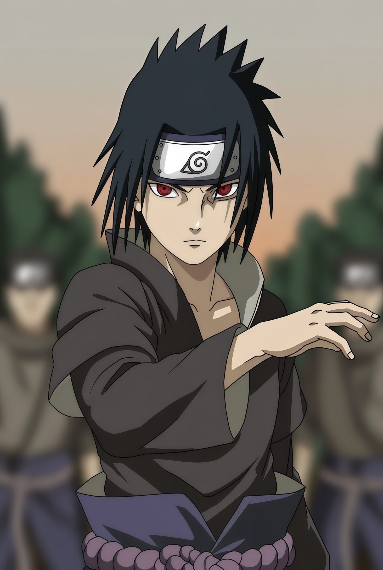 Sasuke Uchiha 4K Wallpaper for Mobile – Cool Anime Lock Screen & Home Screen