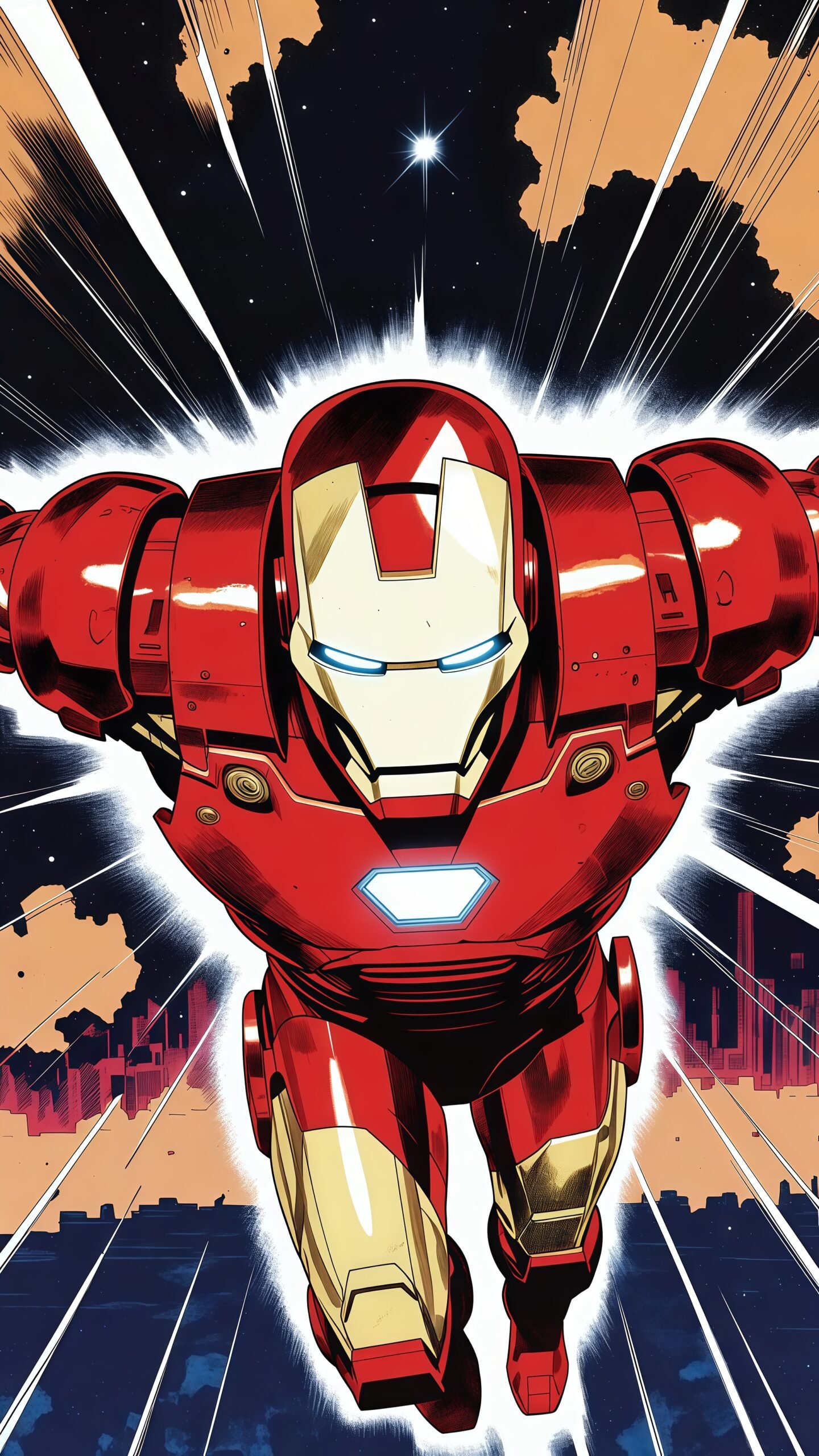 Iron Man 4K Wallpaper for Android & iPhone – HD Avengers Background