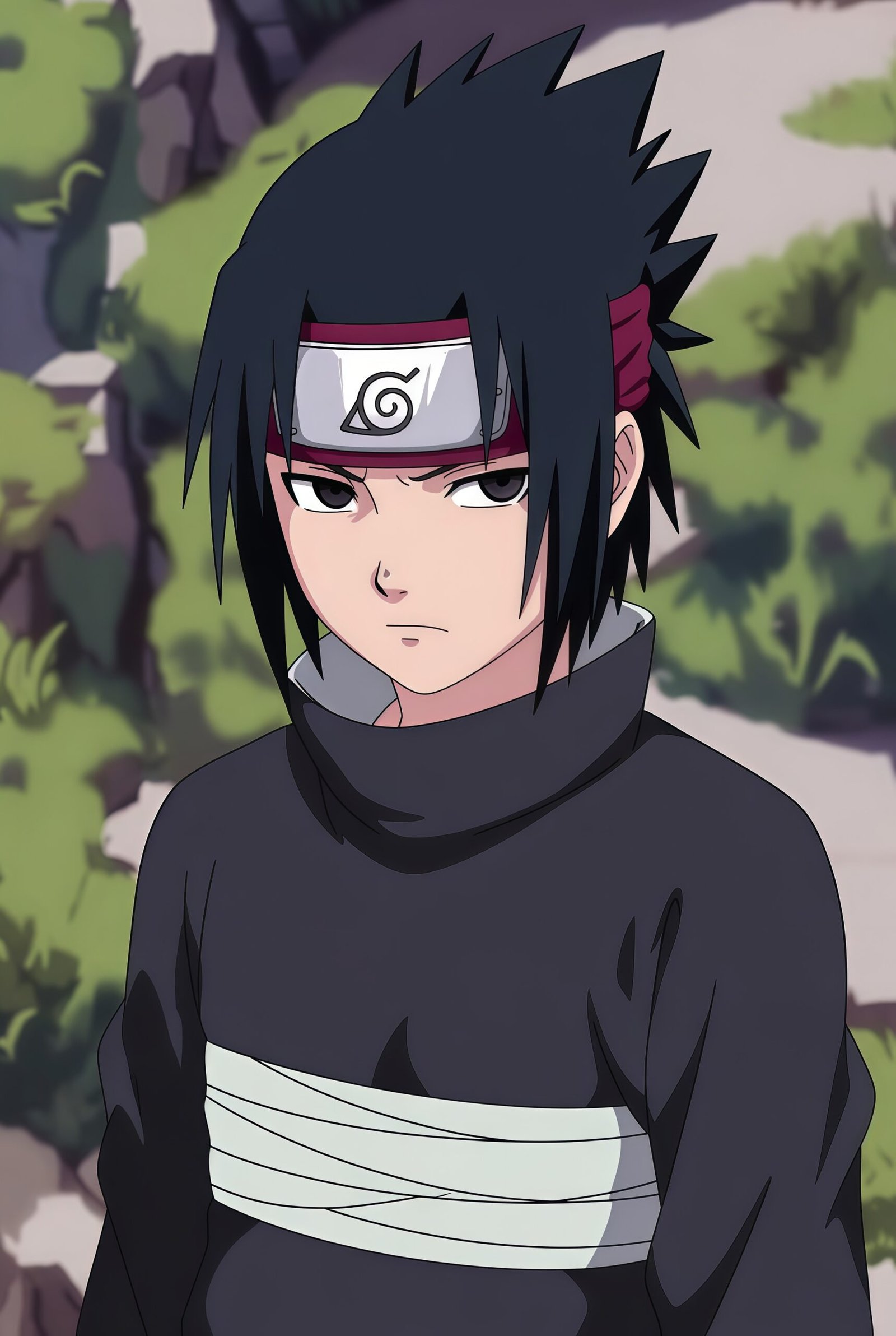 Sasuke Uchiha Sharingan 4K Wallpaper – Anime HD Mobile Background