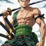 Roronoa Zoro 4K Mobile Wallpaper – Epic One Piece Anime Backgrounds