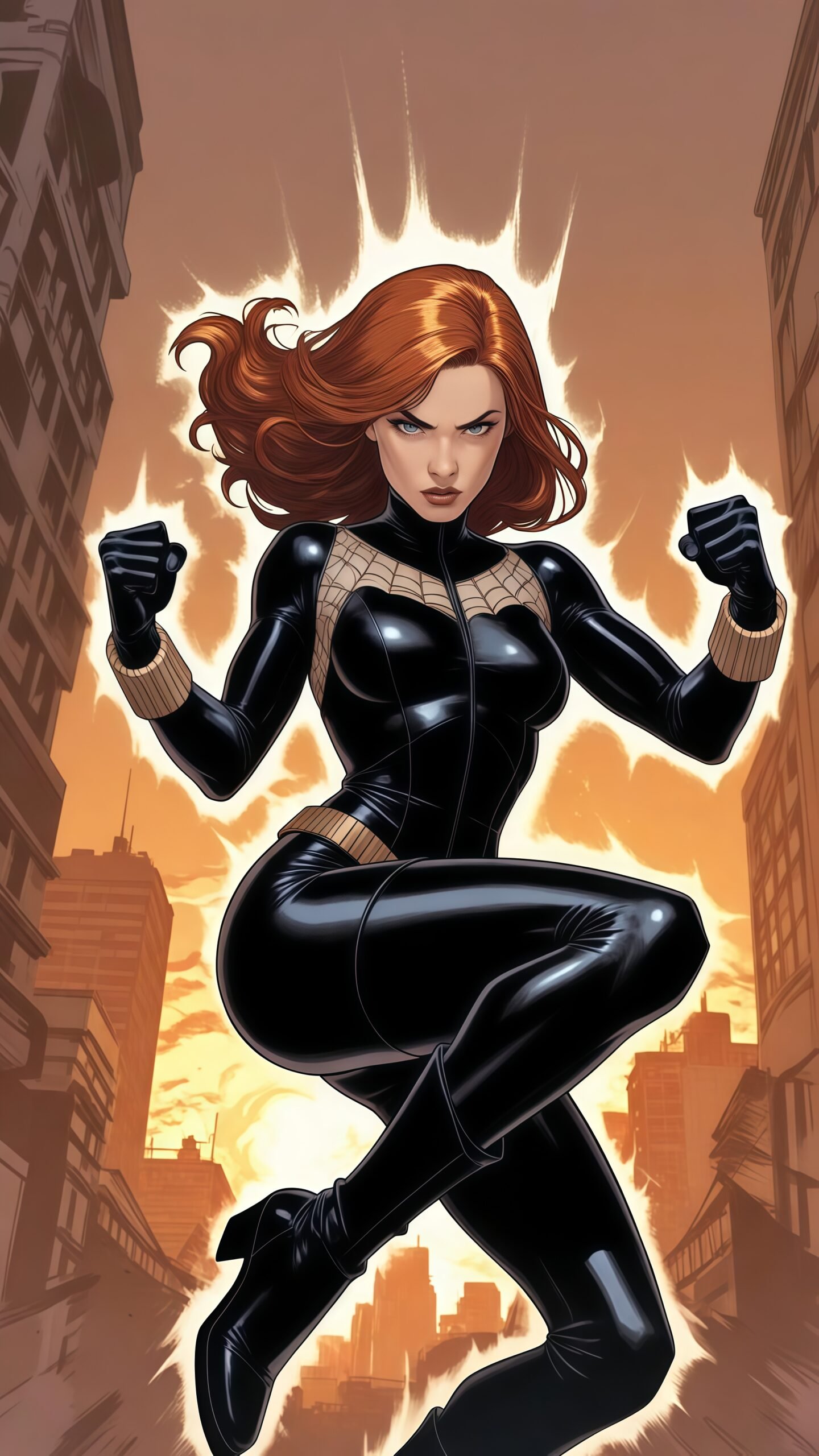 Black Widow MCU Wallpaper HD for Mobile – Free Natasha Romanoff Phone Backgrounds