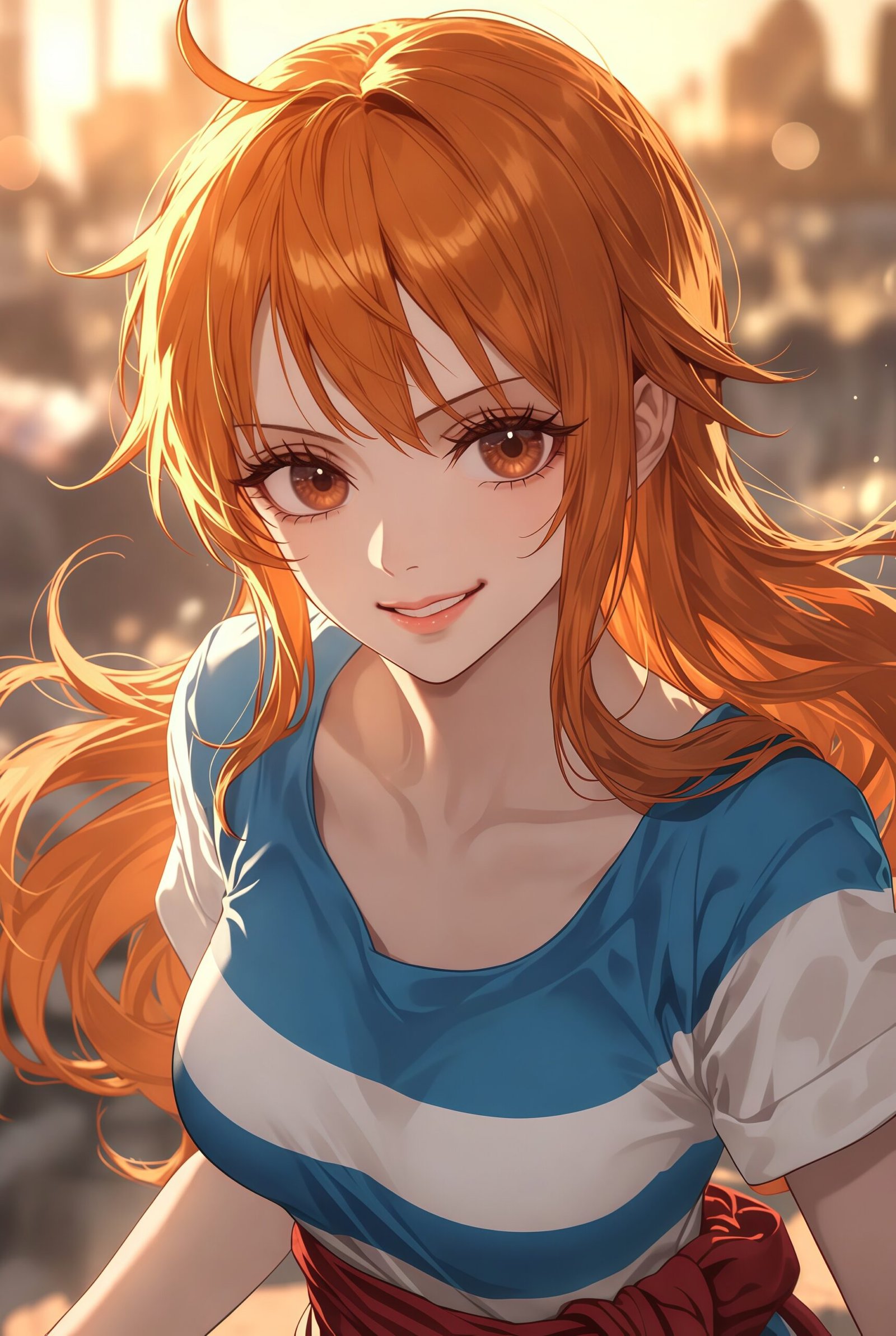 Nami Anime Wallpaper 4K for Mobile Phone – Best One Piece HD Backgrounds