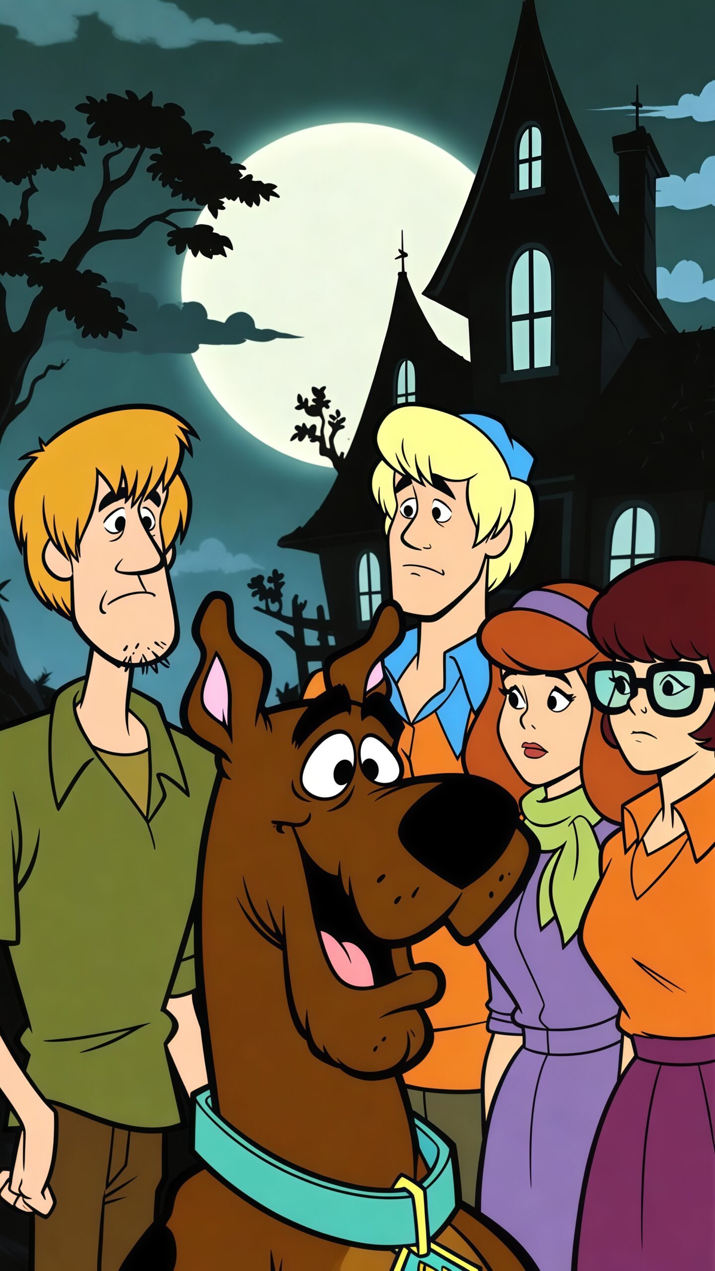 Scooby-Doo 4K Wallpaper for Mobile – HD Cartoon Backgrounds Free Download
