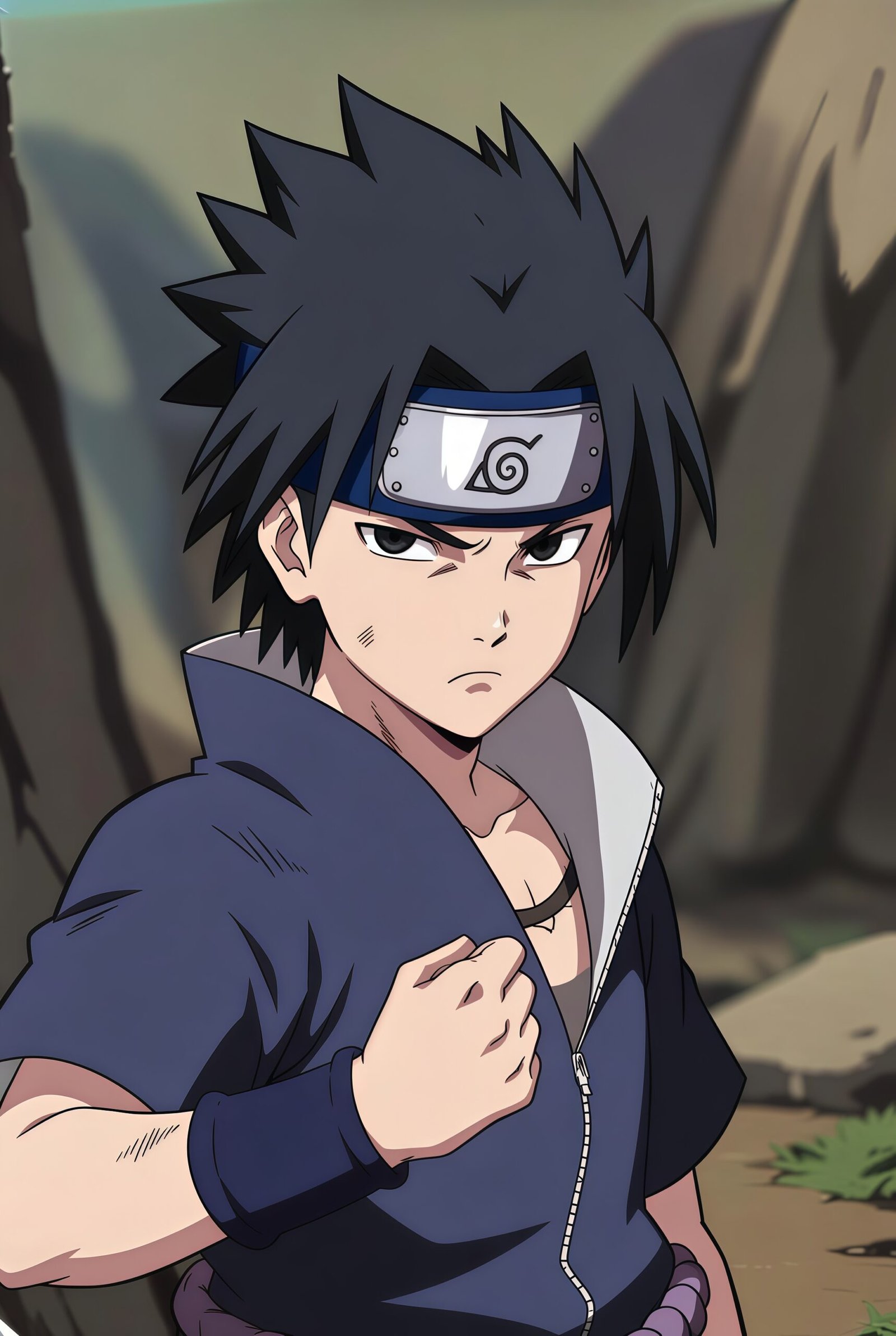 Sasuke Uchiha HD Wallpaper 4K – Classic Naruto Anime Mobile Backgrounds