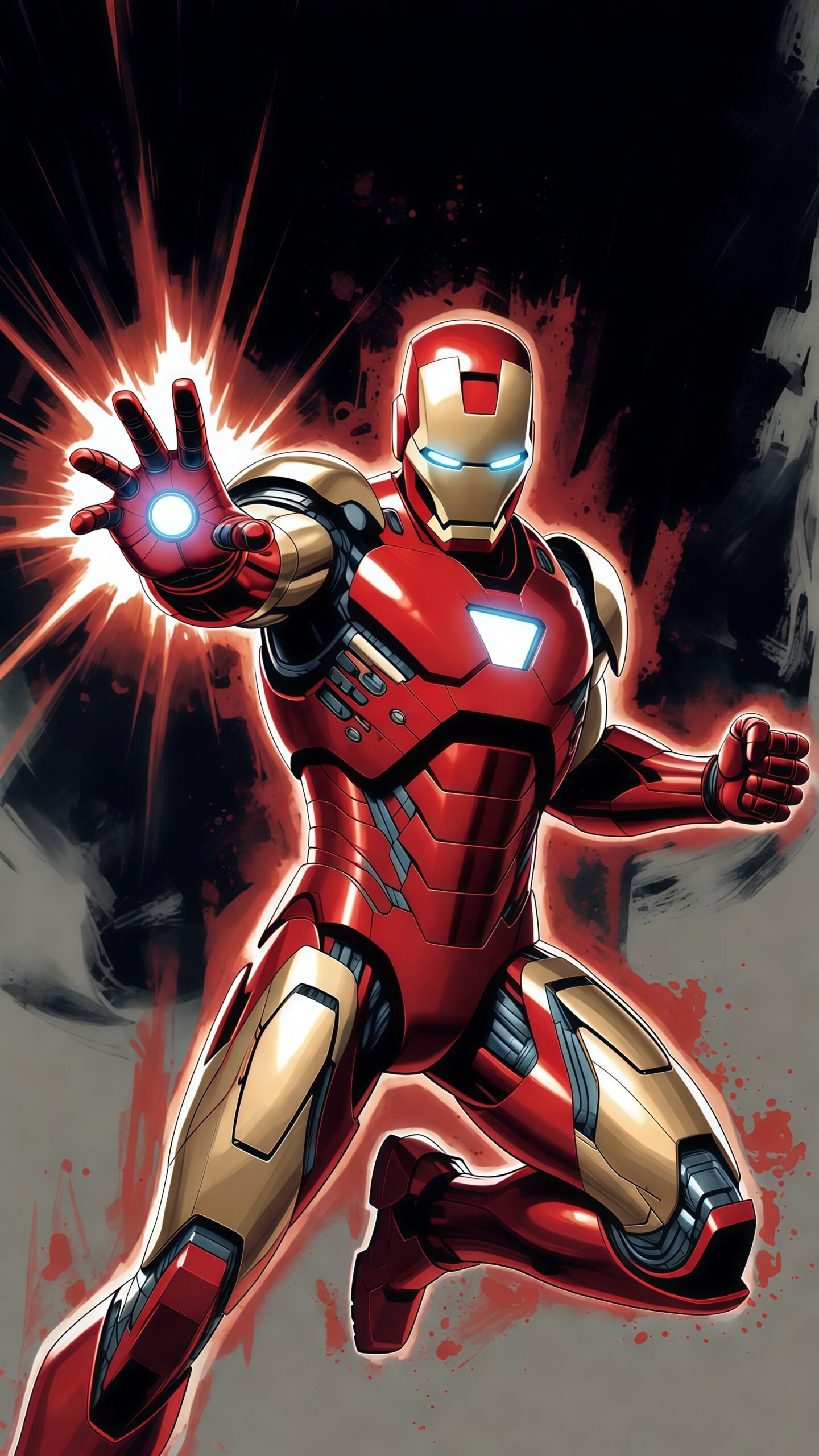 Iron Man Comic Wallpaper 4K for Mobile – Classic Iron Man HD Home & Lock Screen