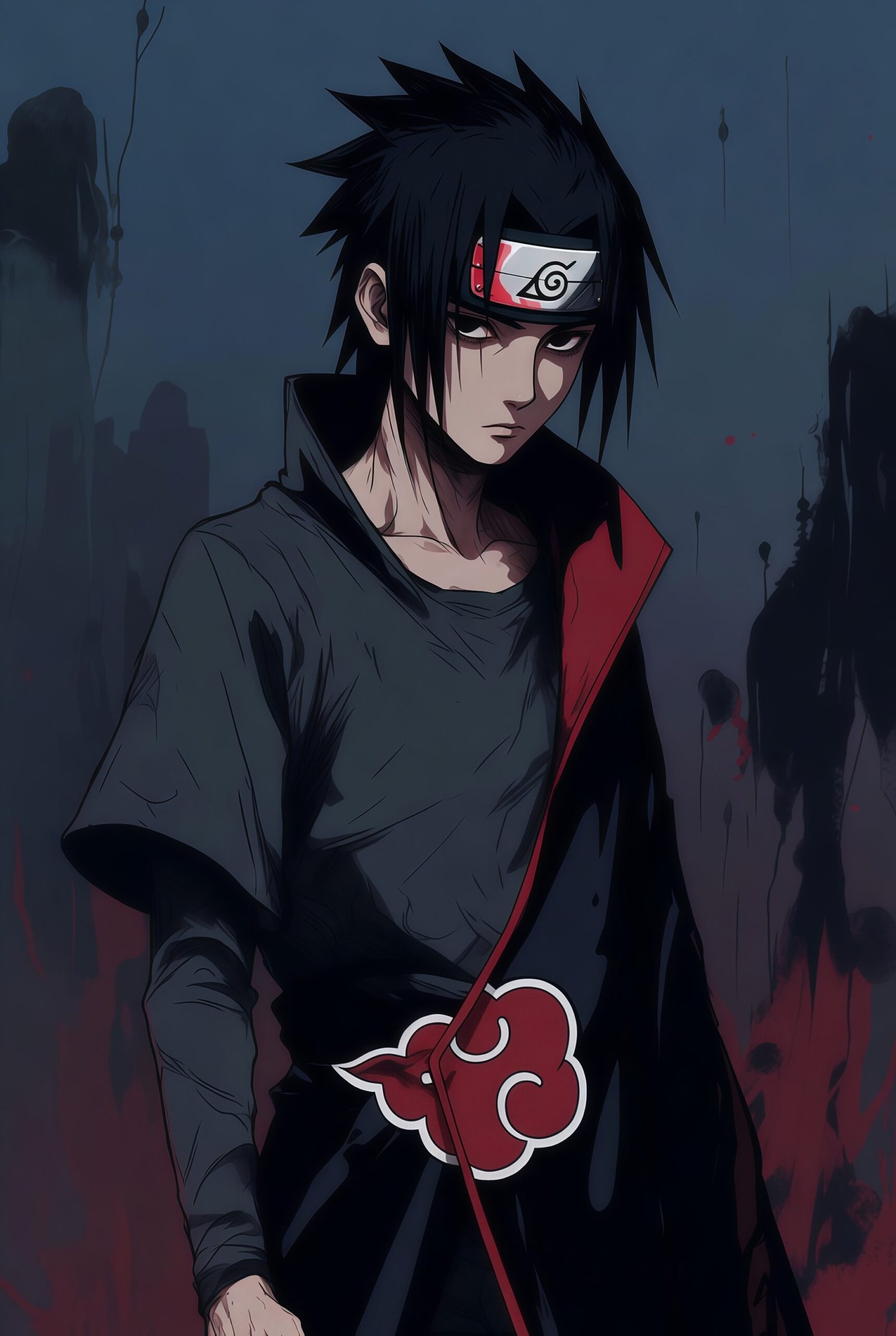 Download Sasuke Uchiha 4K Wallpapers for Mobile – Dark Anime Lock Screen HD