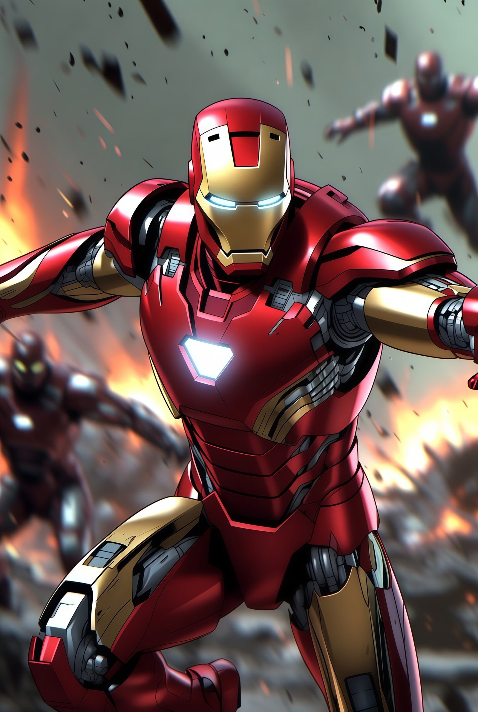 Download Iron Man Classic Comic Wallpaper 4K – HD Mobile Home & Lock Screen