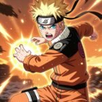 Epic Naruto Uzumaki 4K Wallpaper – Power of the Nine-Tails