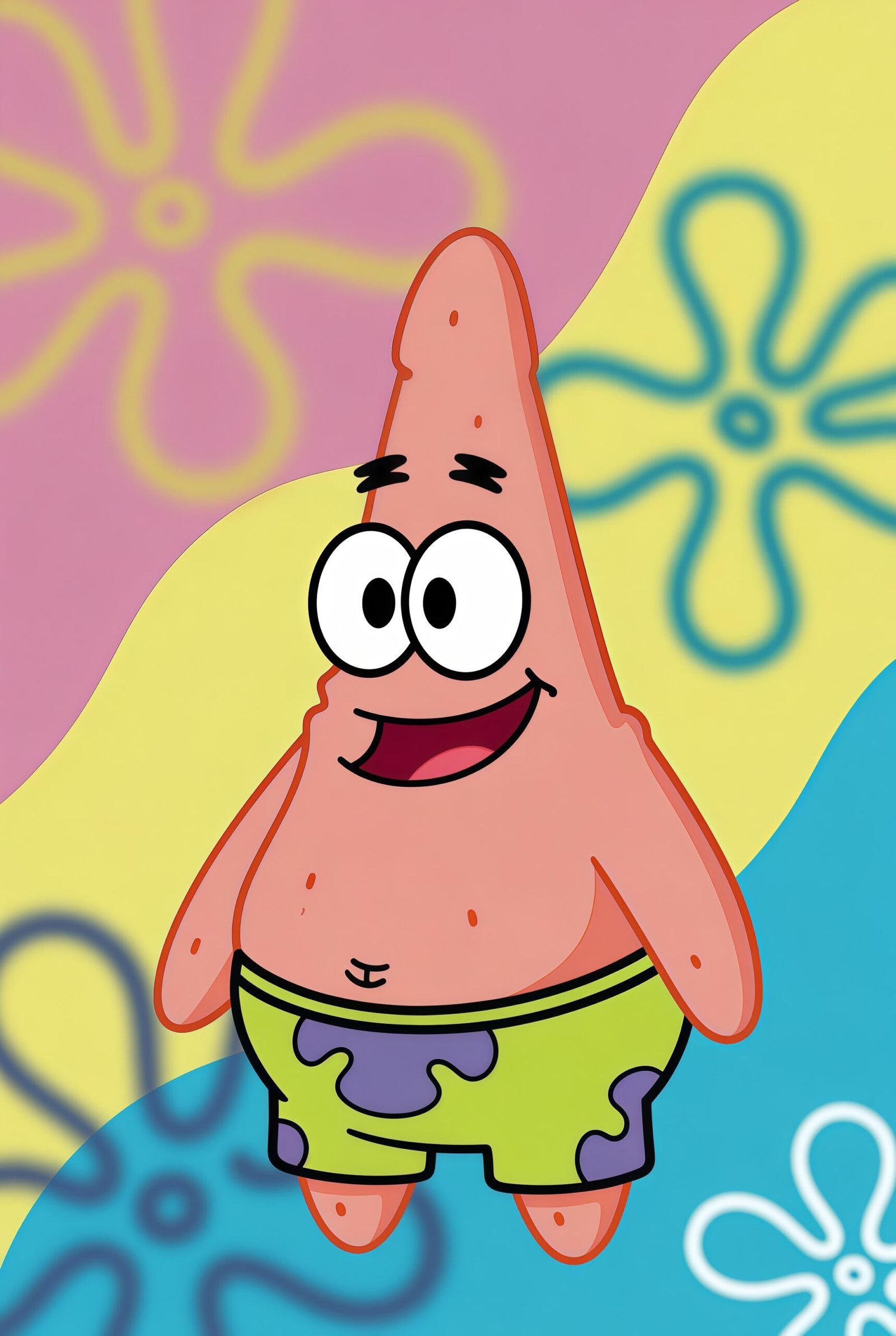 Cute Patrick Star Wallpaper HD – Best Cartoon Backgrounds for Phone