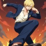 Sanji One Piece 4K Mobile Wallpaper – Cool HD Anime Lock Screen Backgrounds