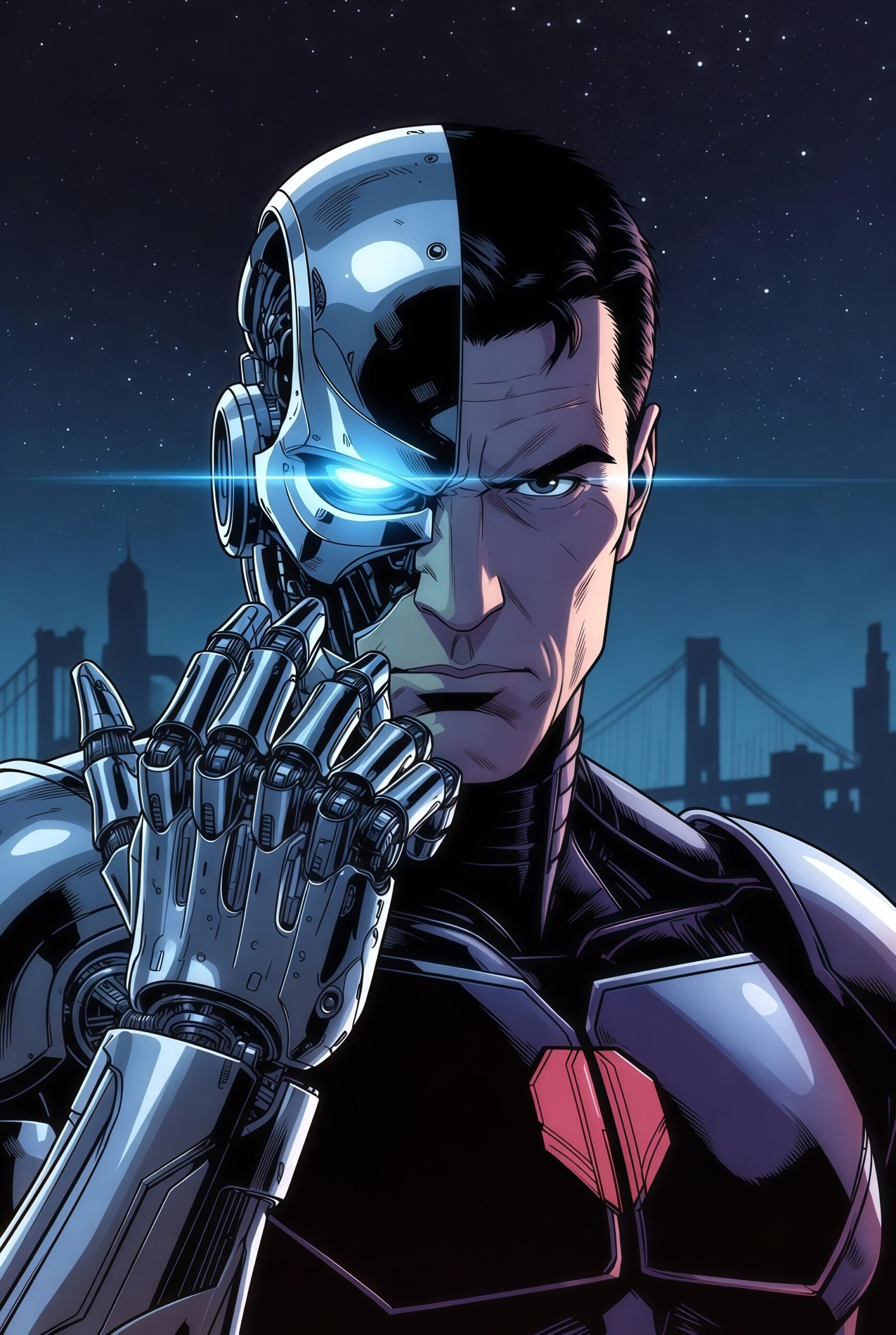 Best Cyborg Cartoon Wallpaper 4K for Mobile – DC Hero HD Backgrounds