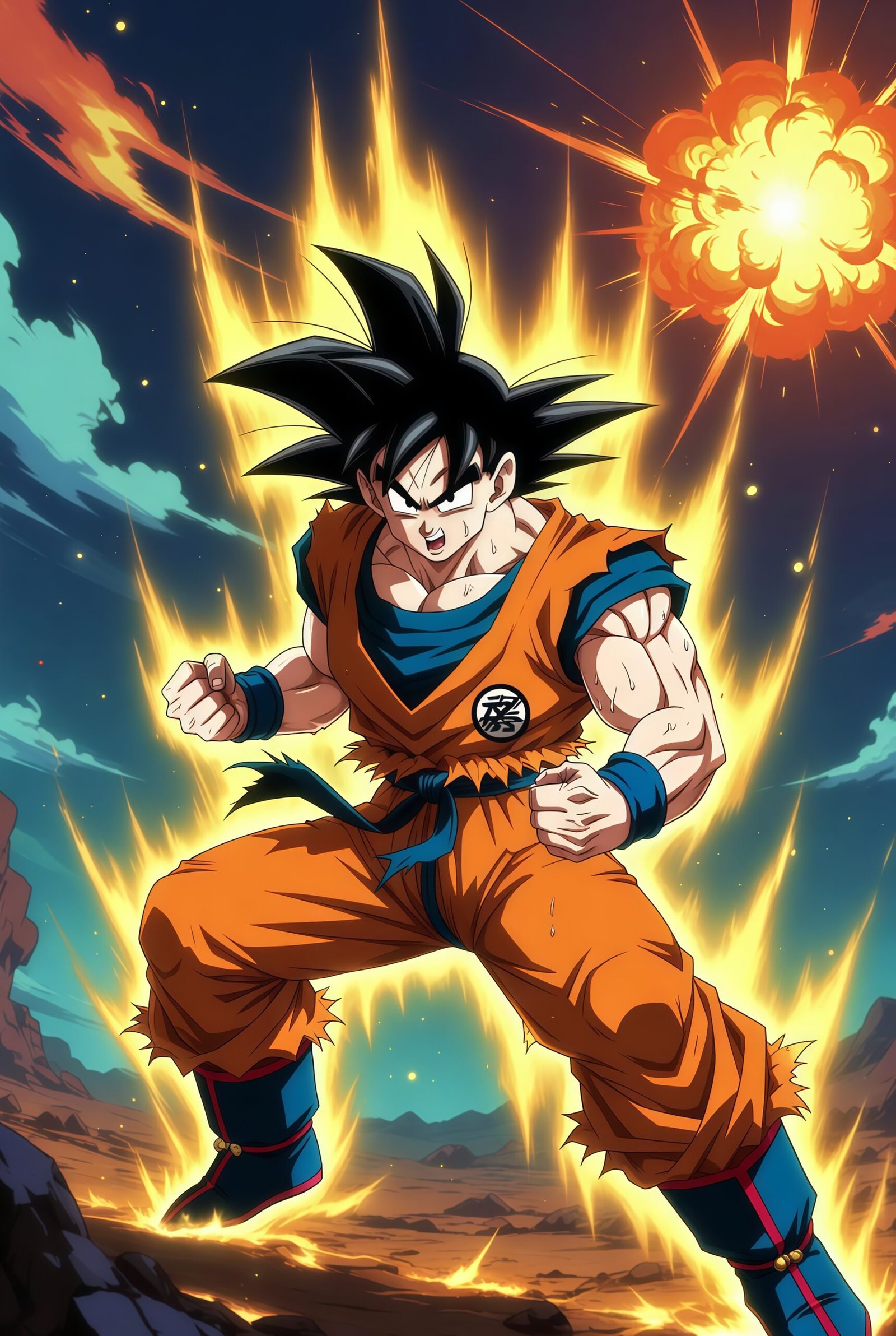 Best Goku 4K Wallpaper for Mobile – Super Saiyan Anime Backgrounds