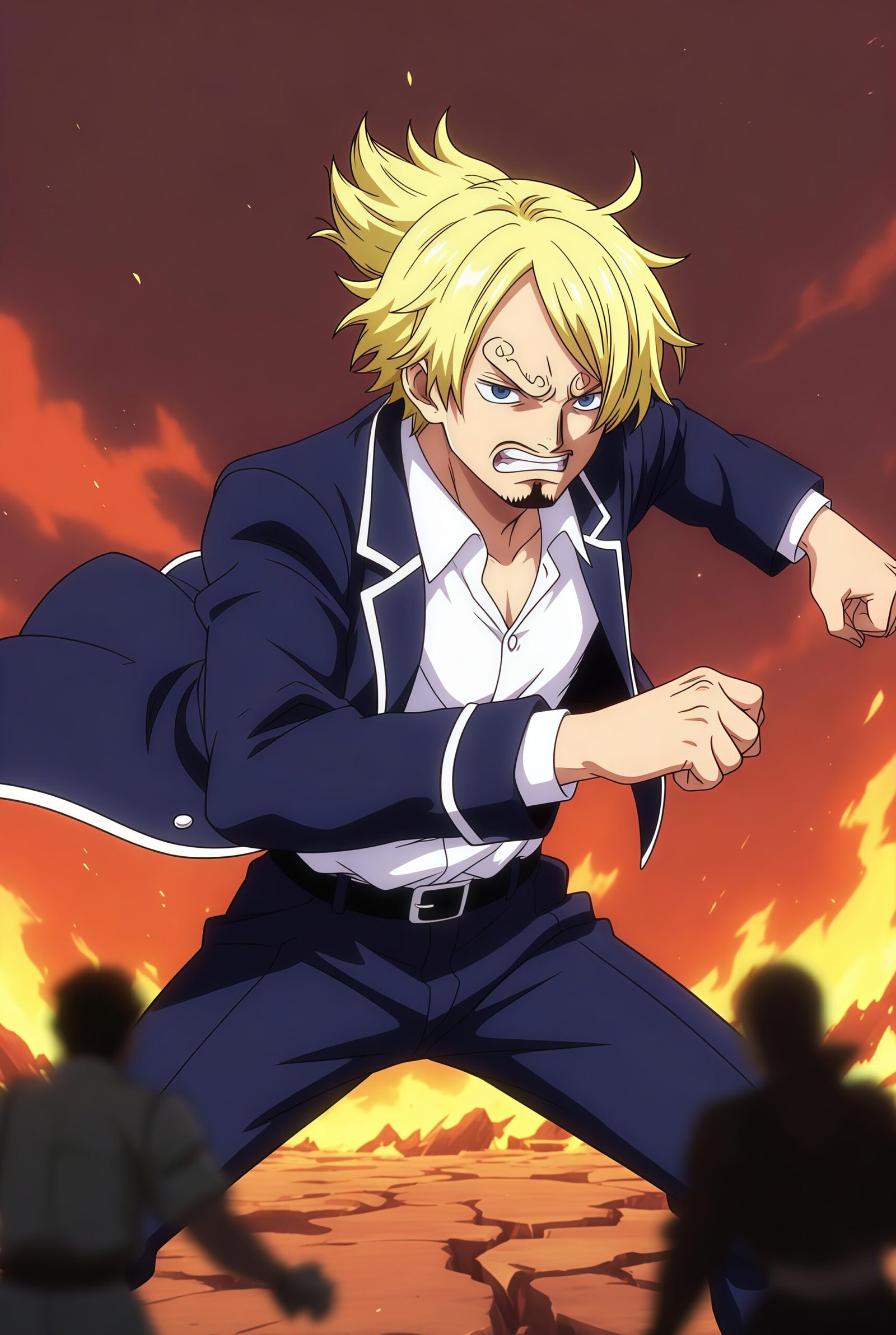 Download Sanji Anime Wallpaper 4K for Mobile – HD One Piece Backgrounds