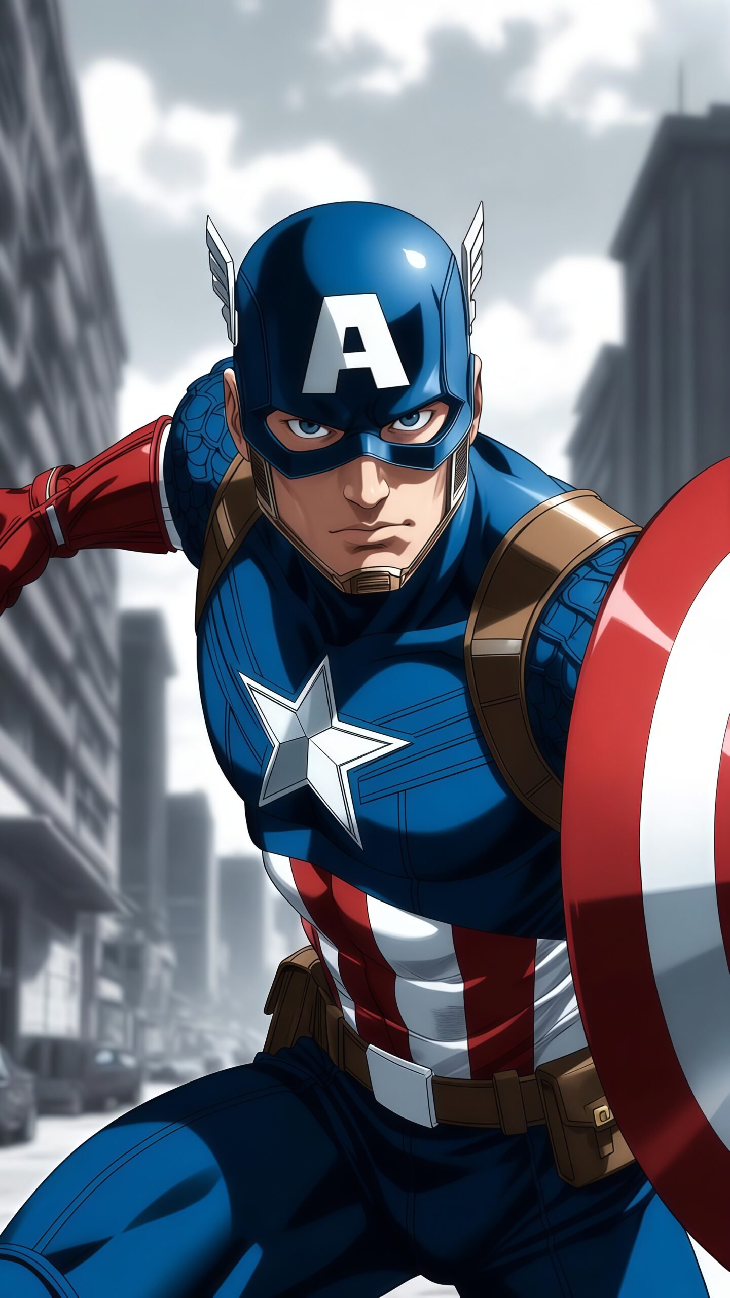 Captain America Wallpaper HD for Mobile Phone (4K & Ultra HD Download)