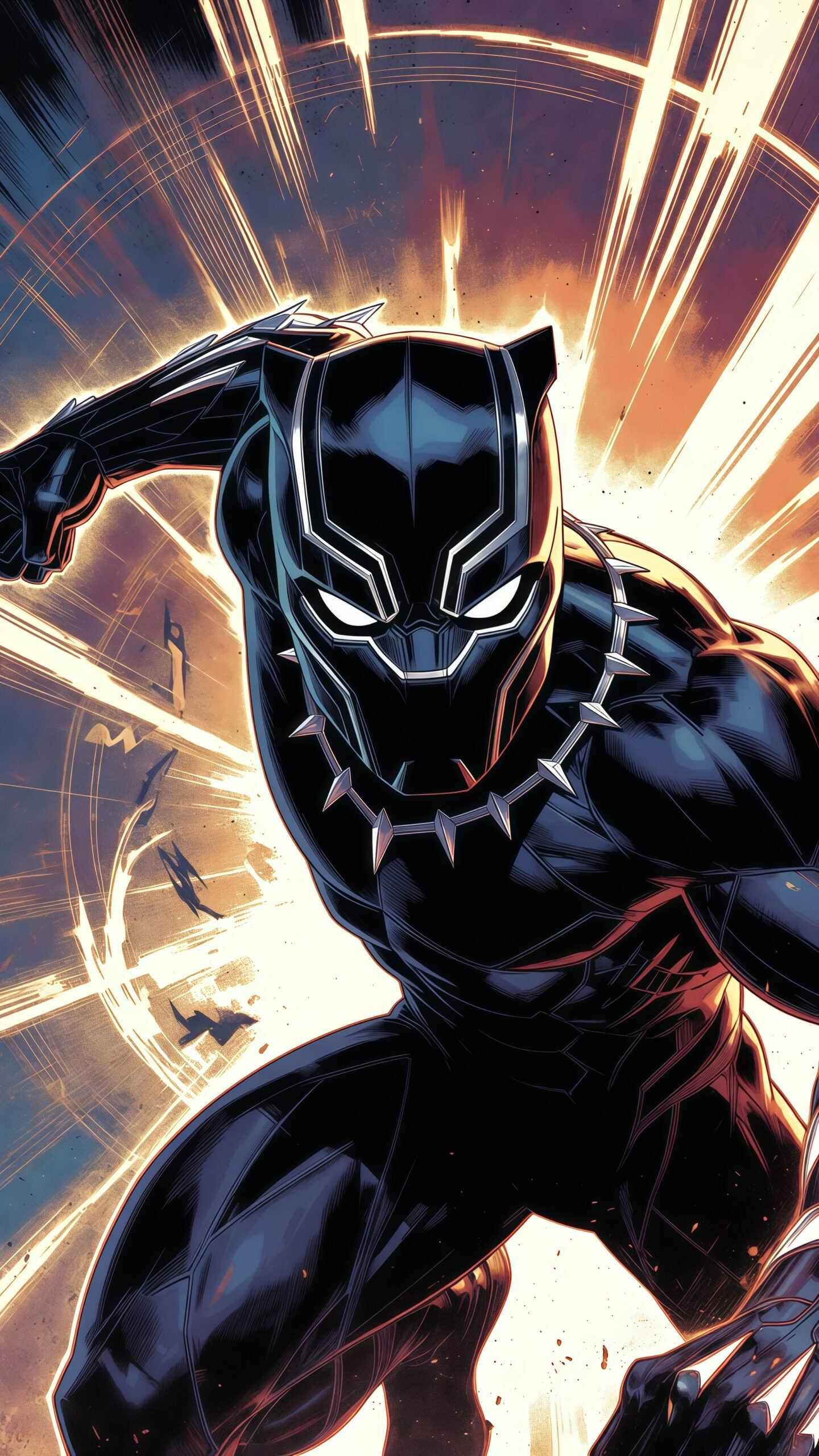 Black Panther Wallpaper HD For Mobile Phone (4K Marvel Superhero Backgrounds)