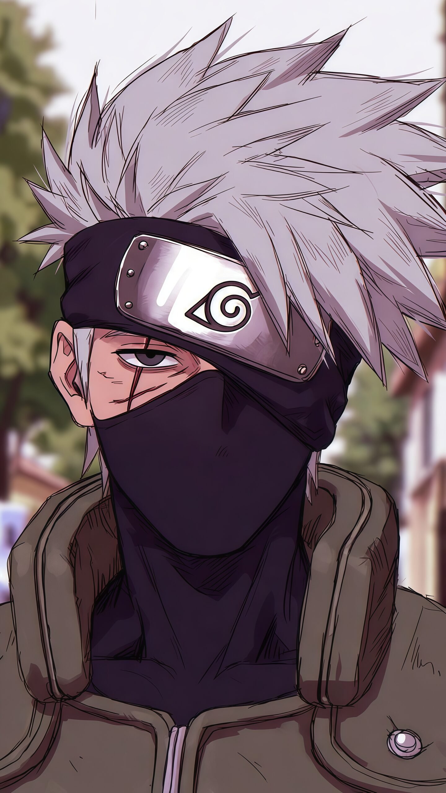 Best Kakashi Hatake Phone Wallpapers HD – Naruto Anime Mobile Backgrounds