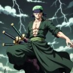 Roronoa Zoro Anime Wallpaper HD (1080×1920) for Android & iPhone