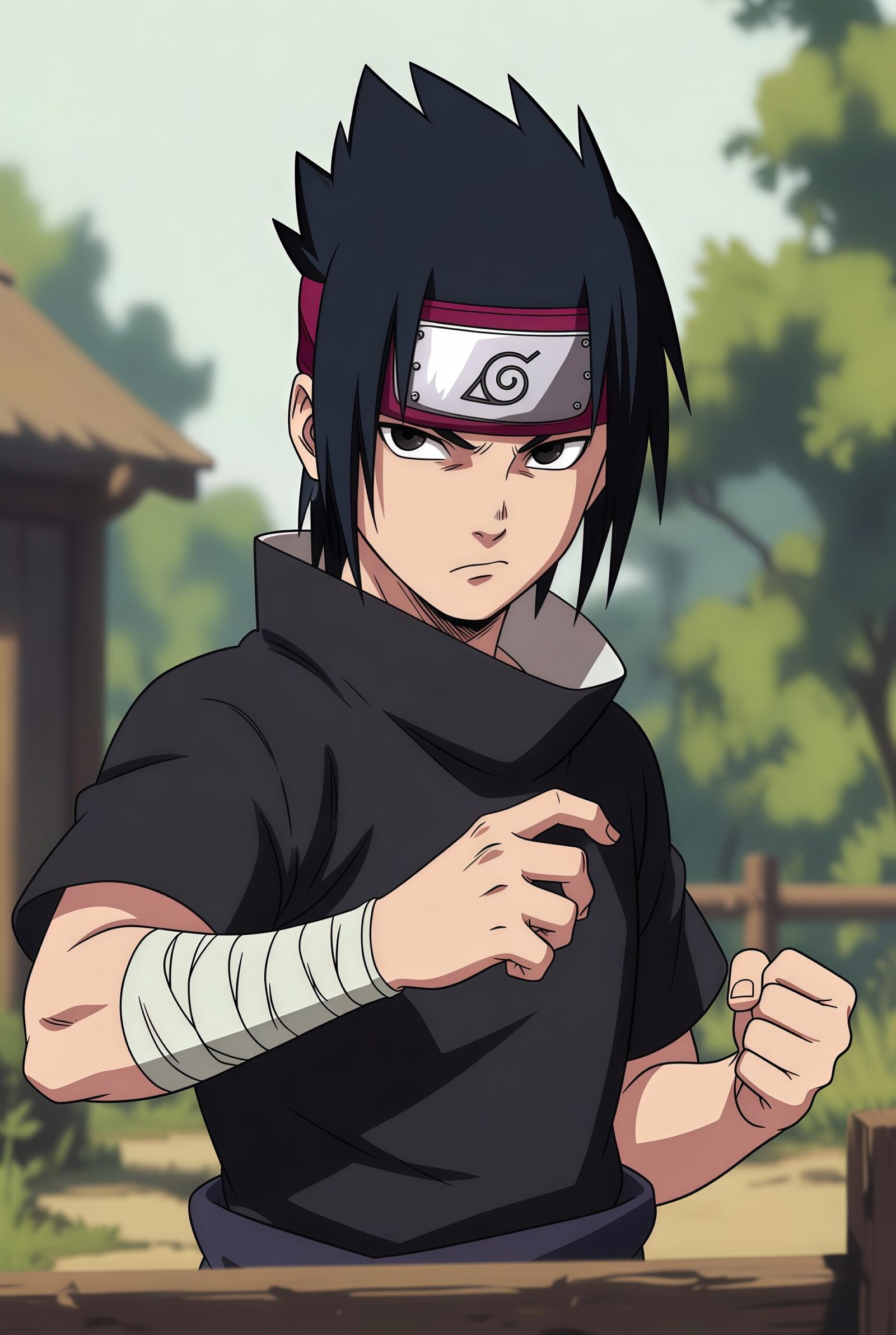 Sasuke Uchiha Wallpaper 4K HD for Mobile Phone – Cool Anime Lock Screen