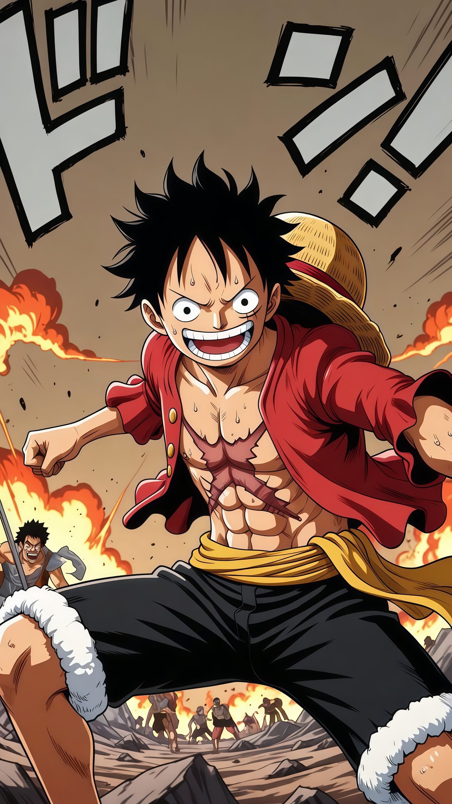 Luffy Gear 5 Wallpaper HD for Phone – Free One Piece Anime Wallpapers