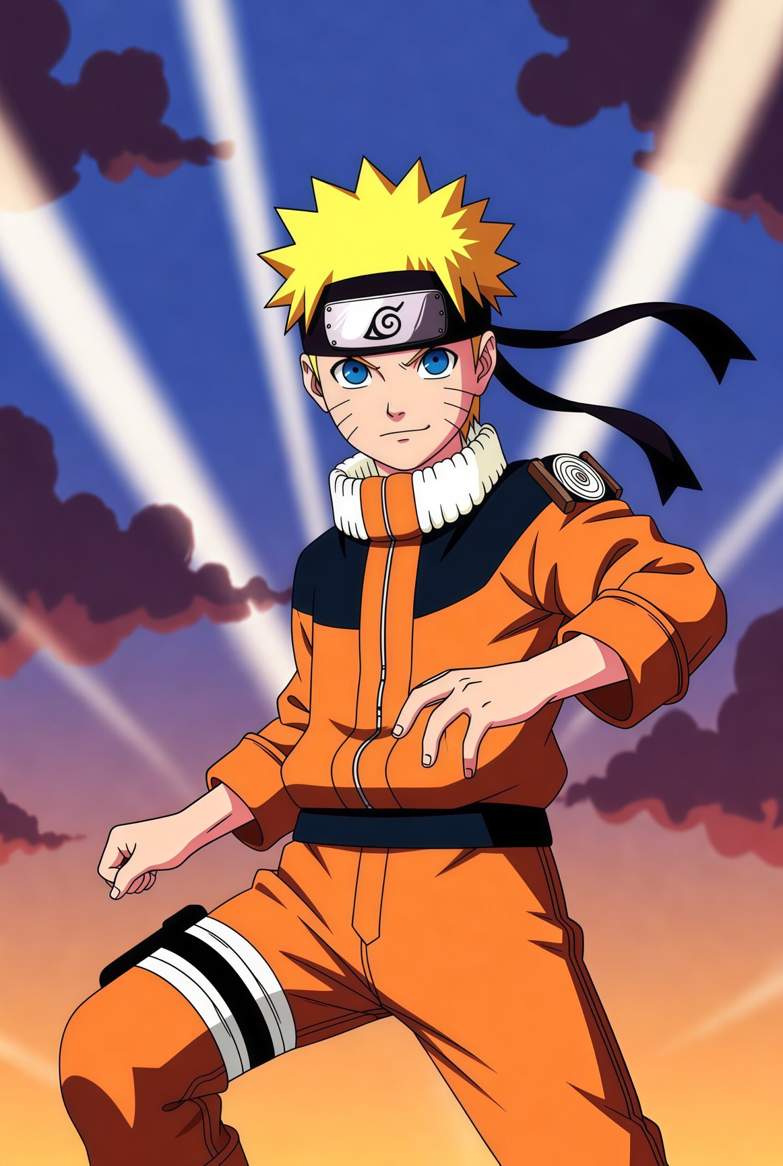 Naruto Uzumaki Fighting Wallpaper 4K for Mobile – Ultra HD Anime Lock Screen