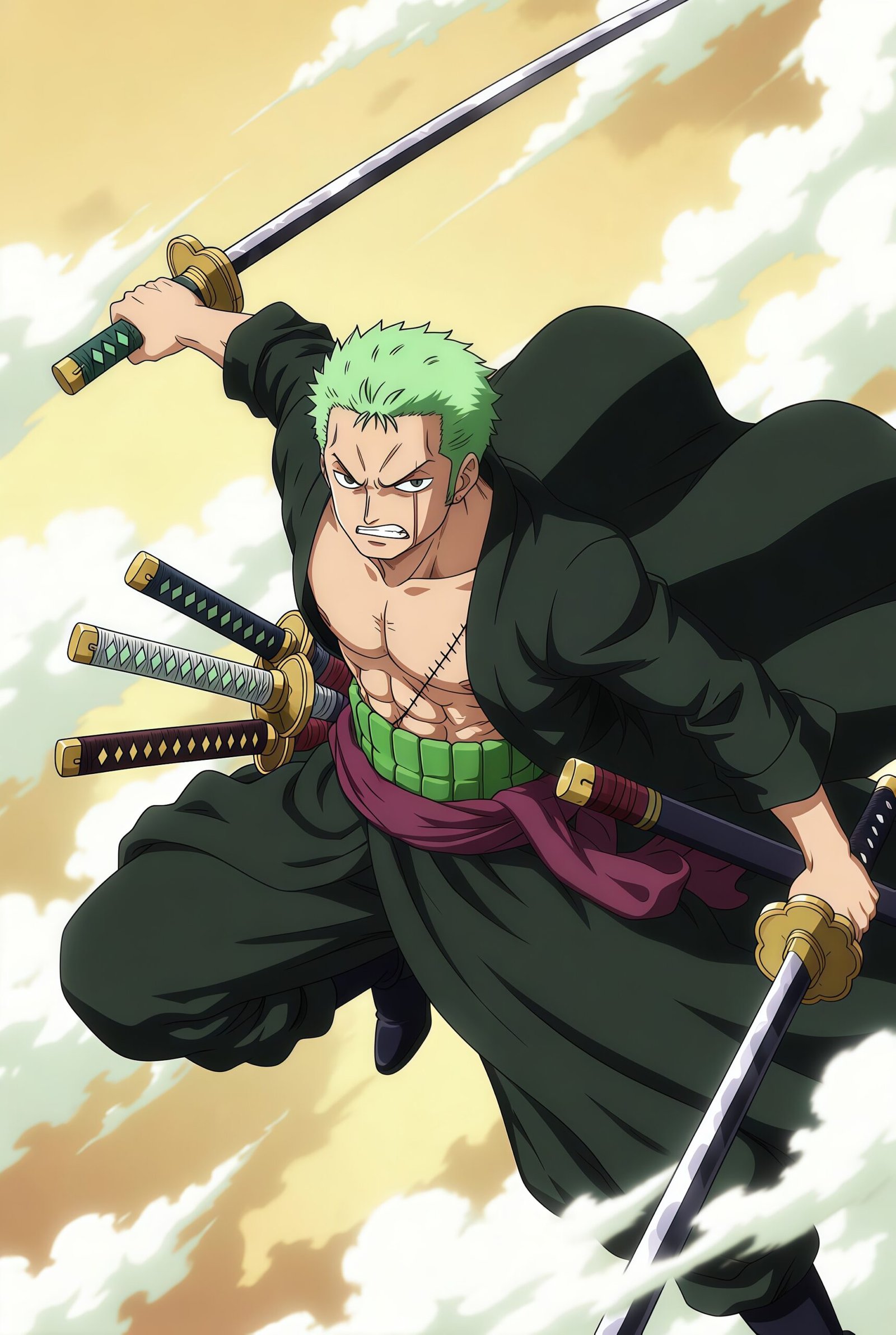 Best Roronoa Zoro Anime Wallpaper HD for Mobile – Free 1080p & 4K Images