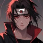 Itachi Uchiha Aesthetic Wallpaper HD for Mobile (Naruto Anime Art)