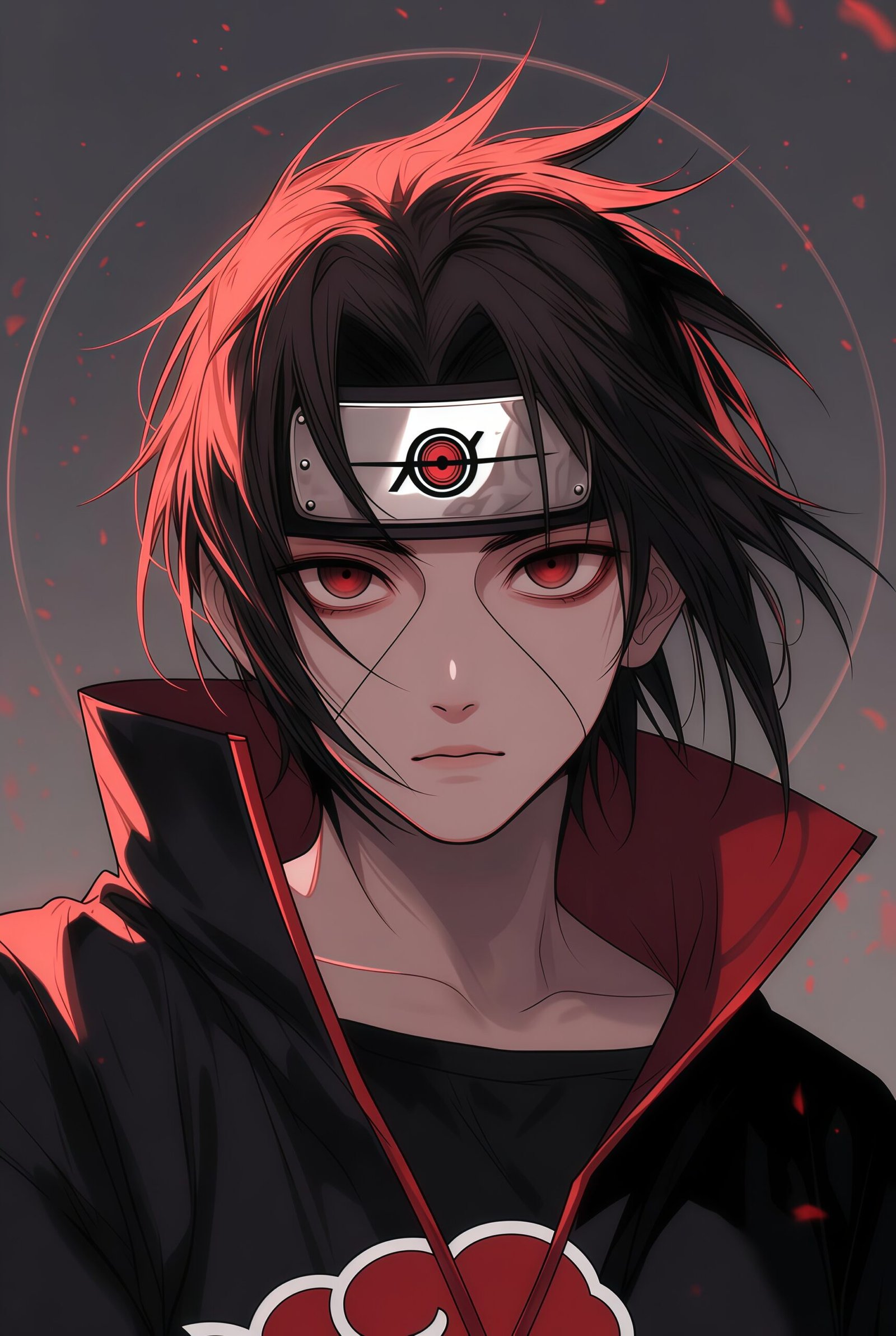Itachi Uchiha Aesthetic Wallpaper HD for Mobile (Naruto Anime Art)