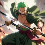 Zoro Fighting Style Wallpaper 4K – One Piece Anime HD Backgrounds for Phone Screen