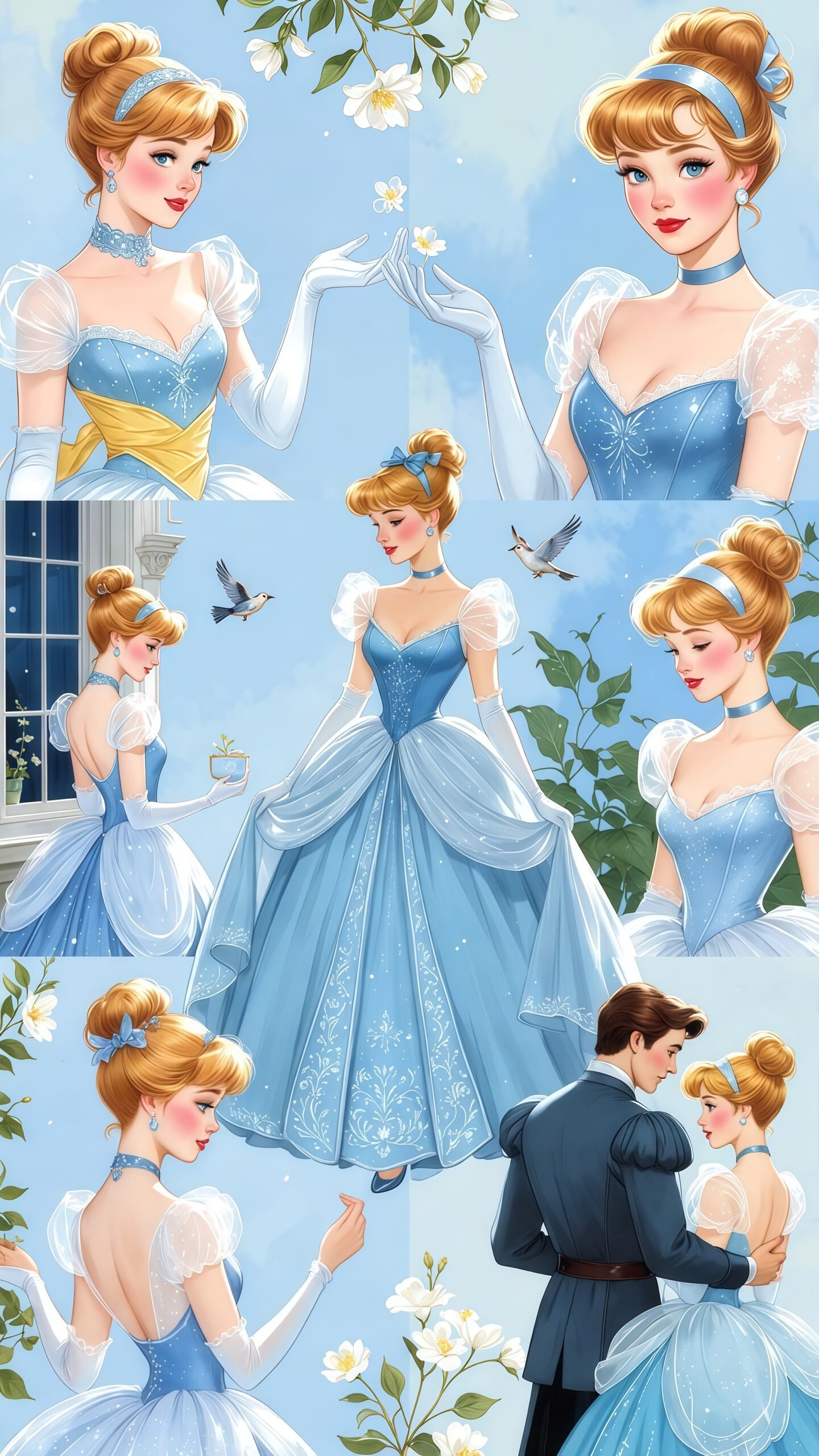 Cinderella Disney Princess Wallpaper 4K for Phone – Magical HD Lock Screen Backgrounds