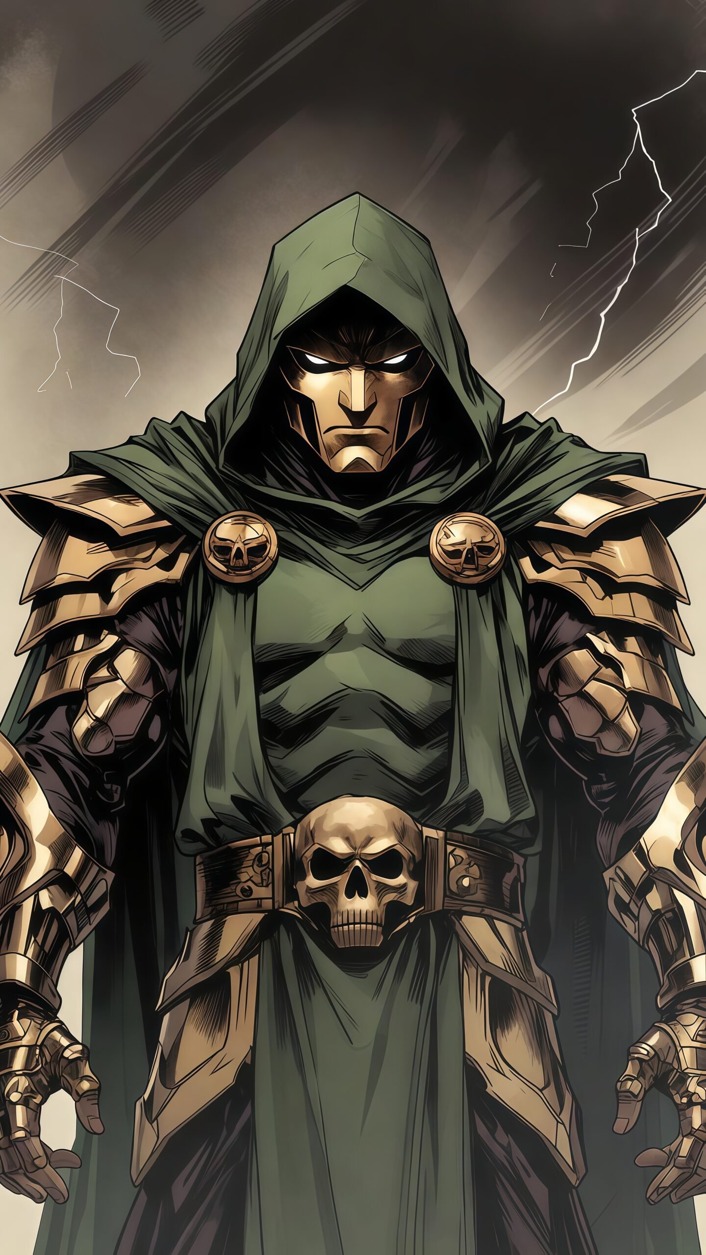 Doctor Doom Wallpaper 4K for Phone – Marvel Villain HD Mobile Backgrounds