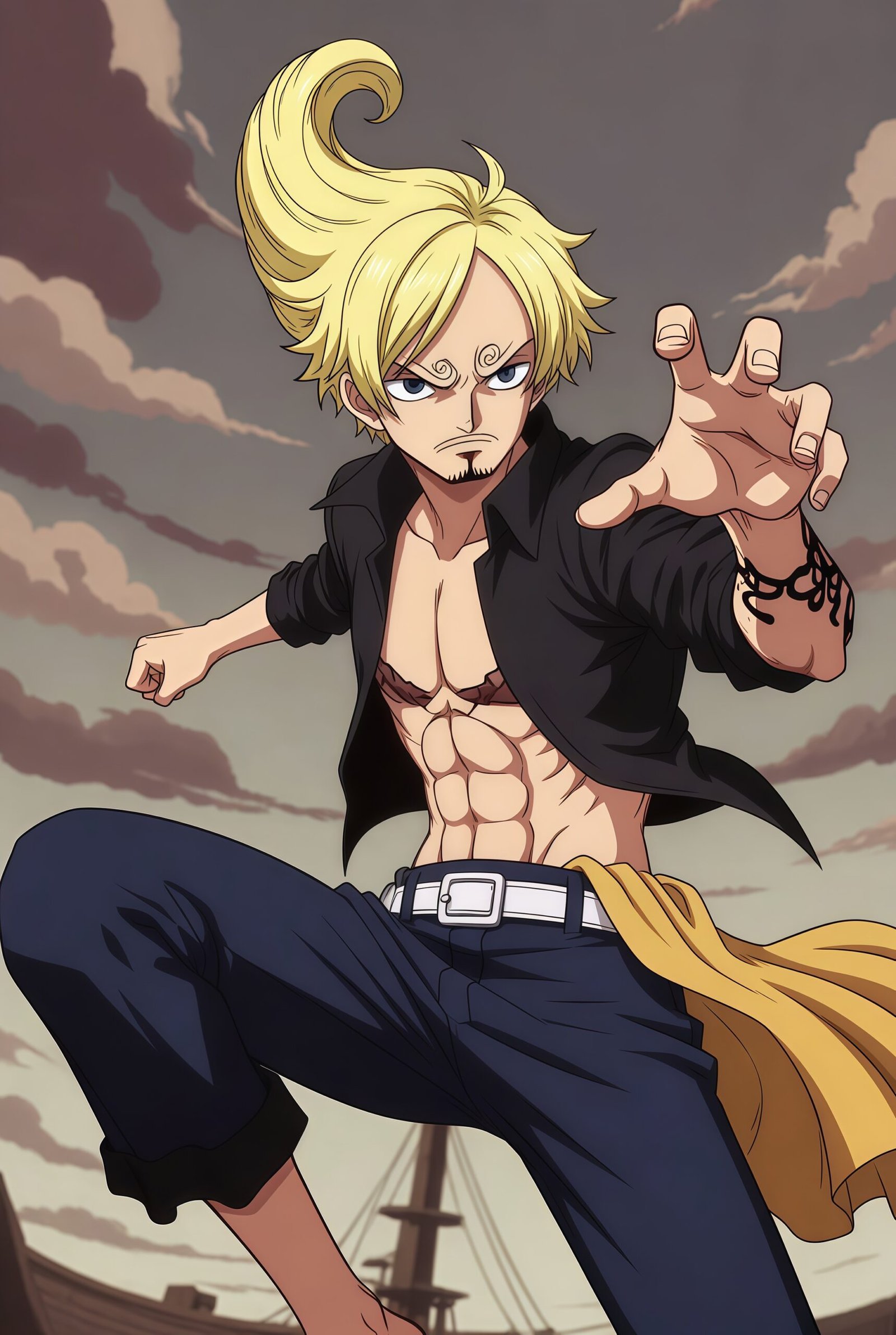 Download Sanji Anime Wallpaper 4K HD for Phone Screen Free