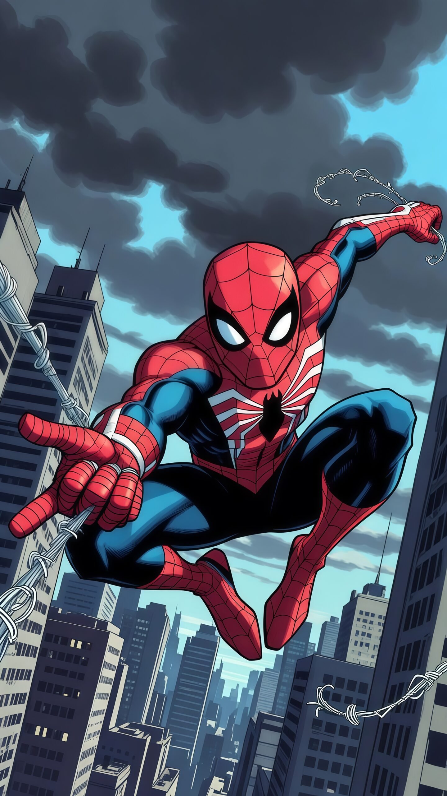 Spider-Man 4K Wallpaper for Mobile – HD Marvel Superhero Lock Screen & Home Screen