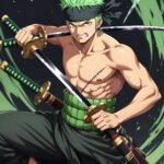 Roronoa Zoro 4K Anime Wallpaper – HD Fighting Scenes for Phone Screen
