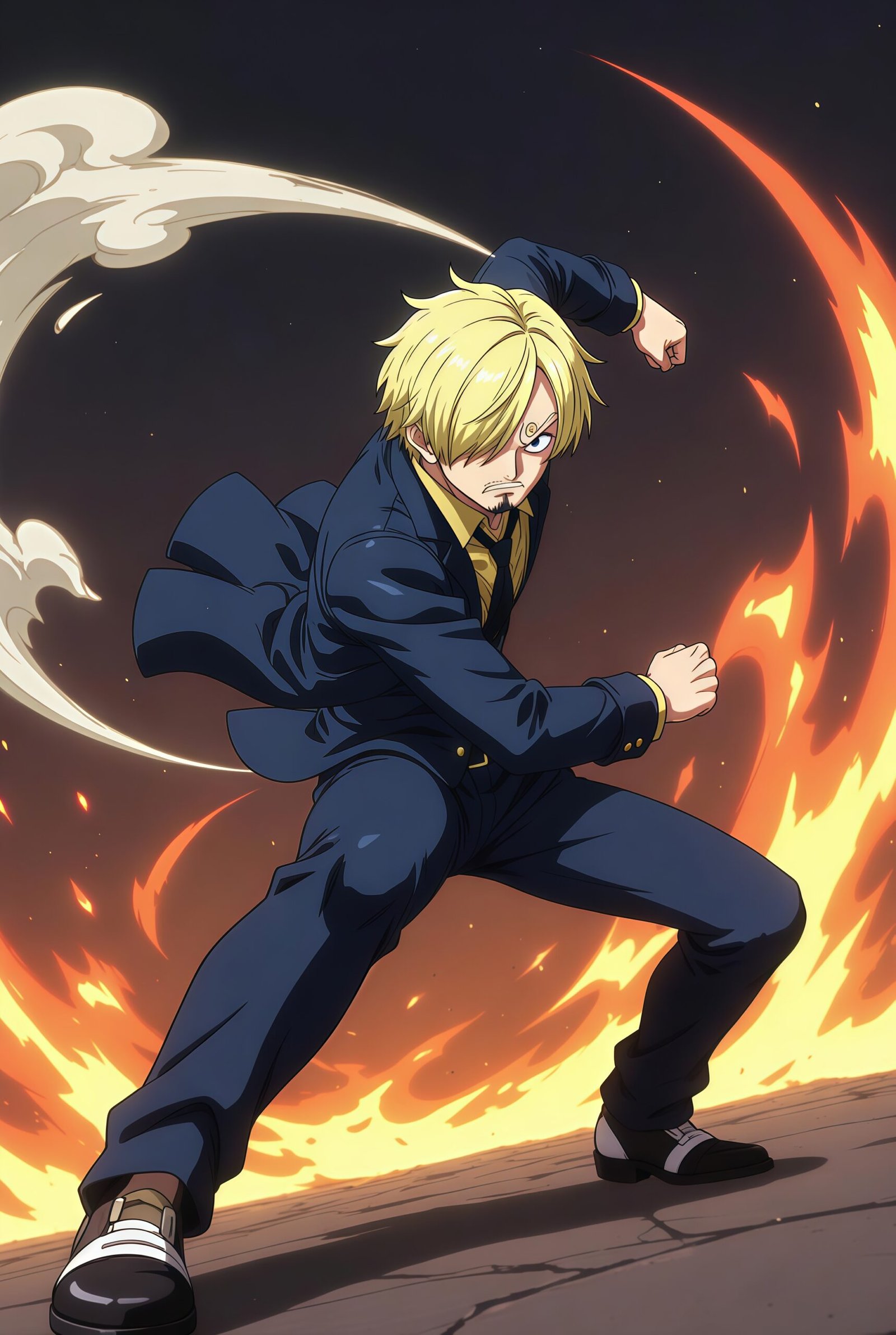 Sanji Aesthetic 4K Wallpaper for Phone – HD Anime Background