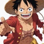 Monkey D. Luffy 4K Wallpaper – Epic Fighting Style Anime Background for Mobile