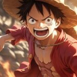 Luffy Gear 5 4K Wallpaper for Phone – Powerful Anime Fighting Scenes